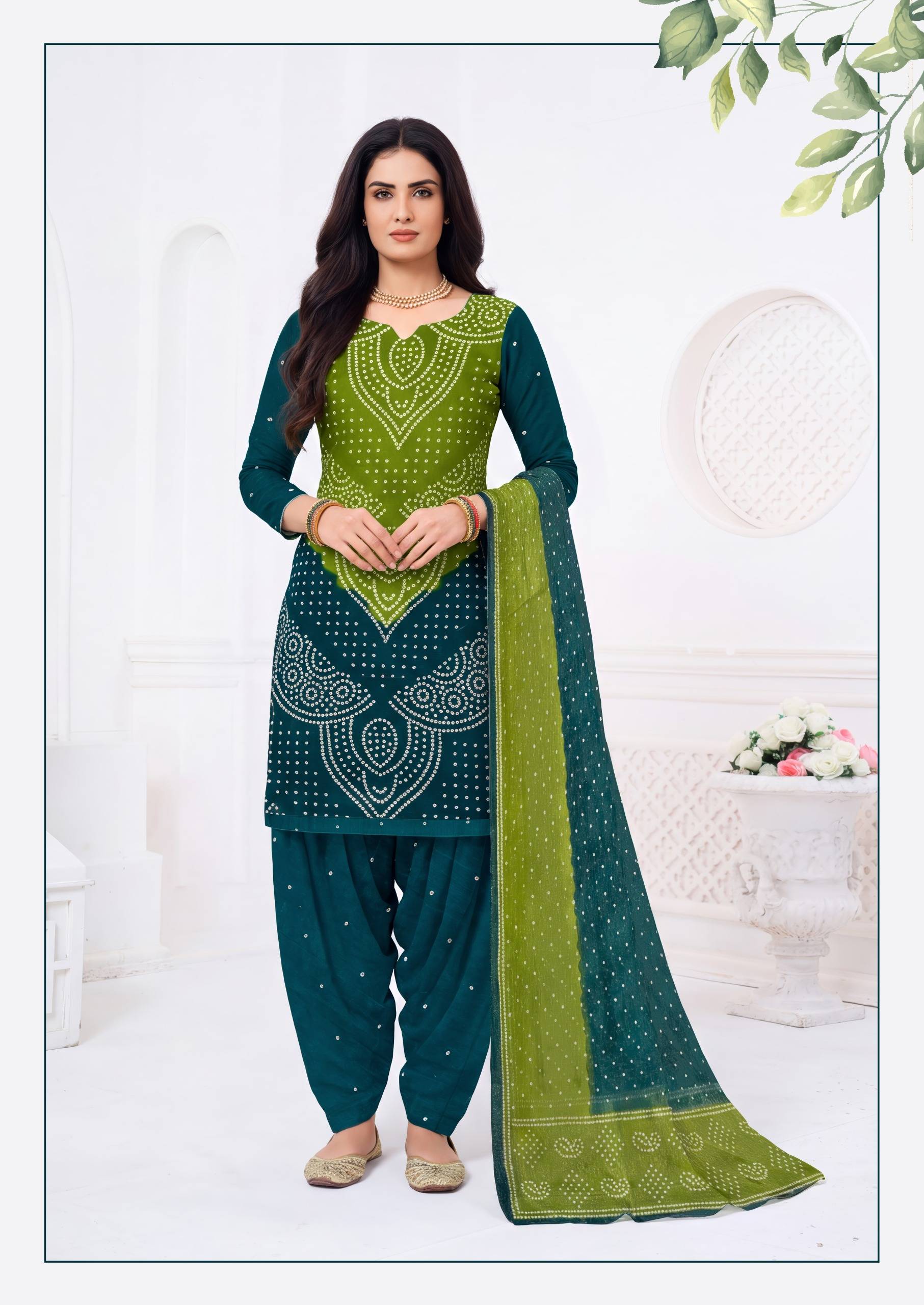 Dharmi Bandhan Pure Cotton Dress Material With Price 10 Pcs Catalog