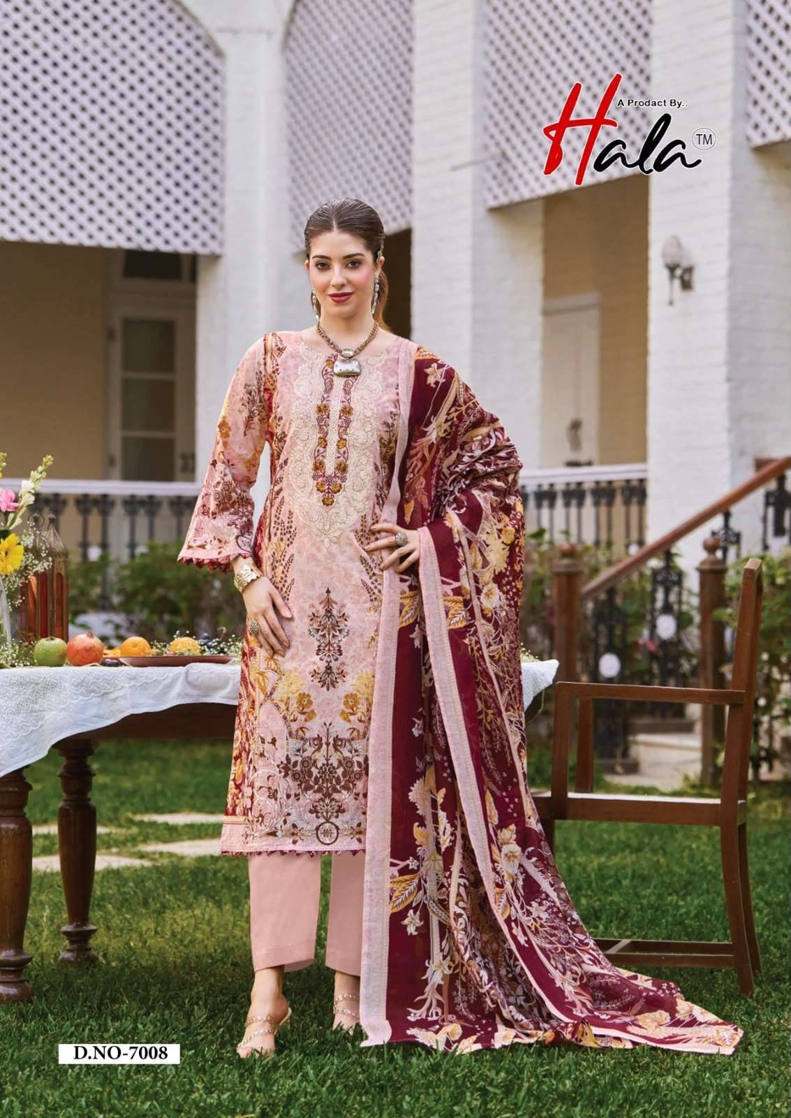 Hala Aayat Vol 7 Cotton Dress Material Wholesale Price 8 Pcs Catalog