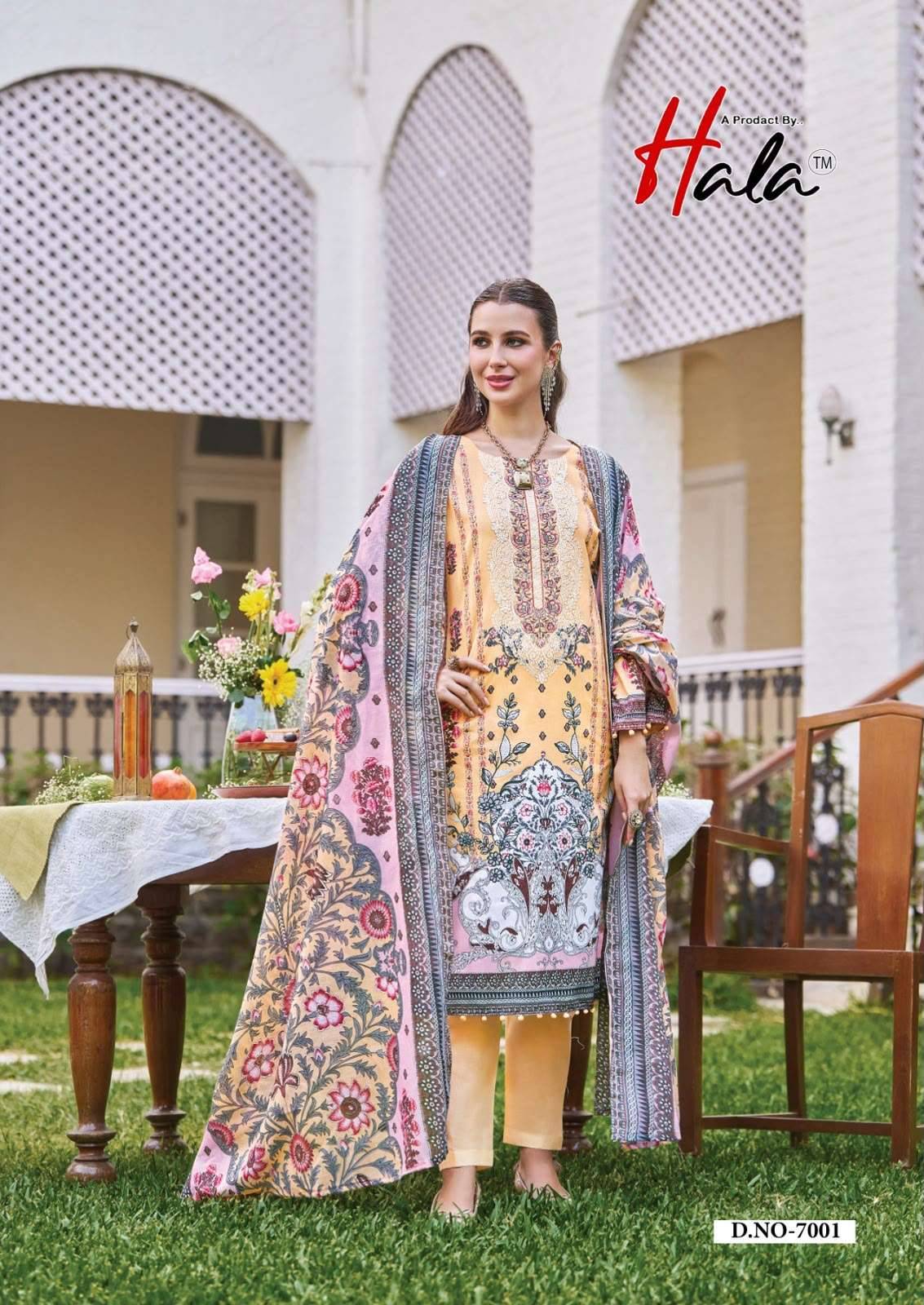 Hala Aayat Vol 7 Cotton Dress Material Wholesale Price 8 Pcs Catalog
