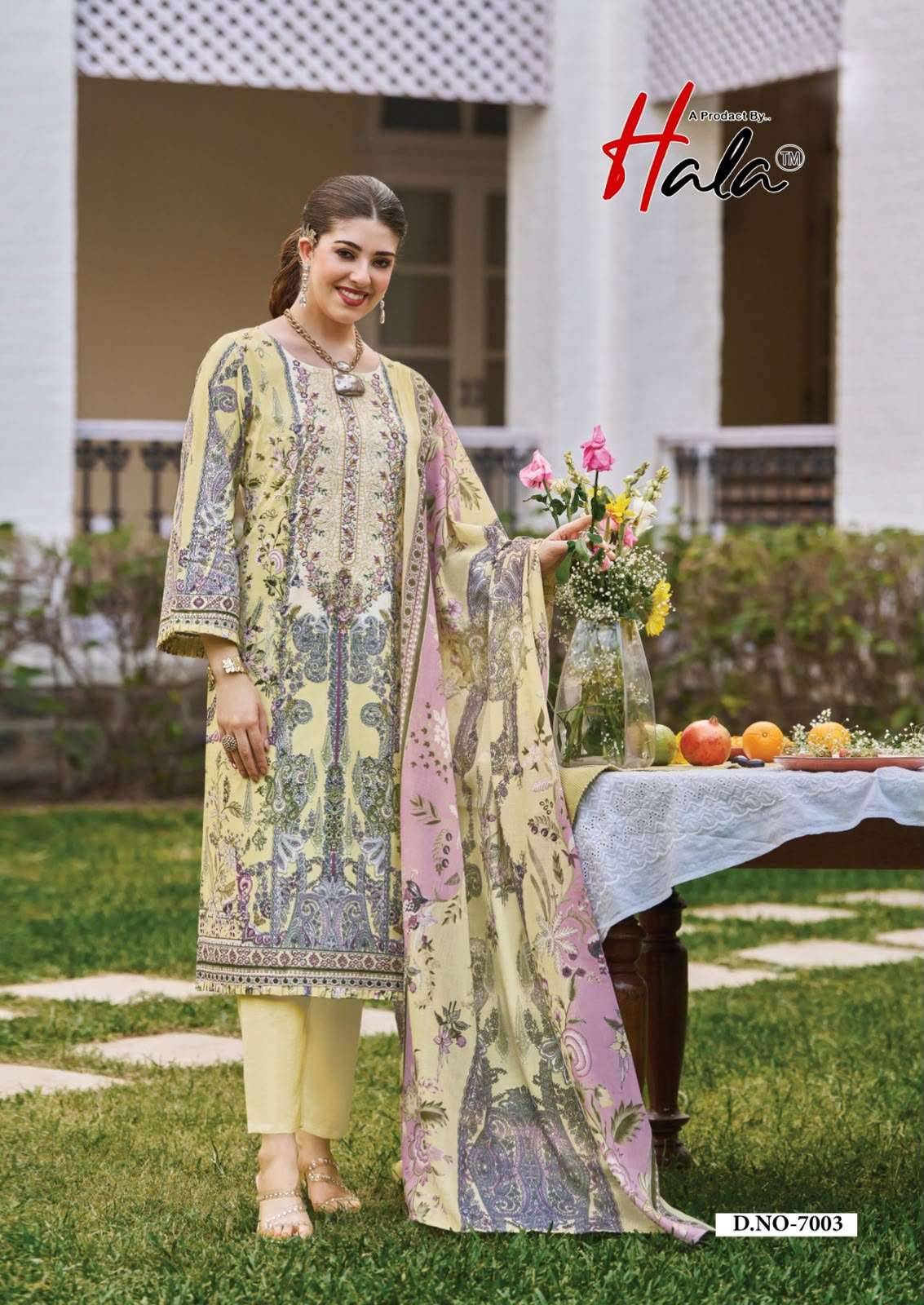 Hala Aayat Vol 7 Cotton Dress Material Wholesale Price 8 Pcs Catalog