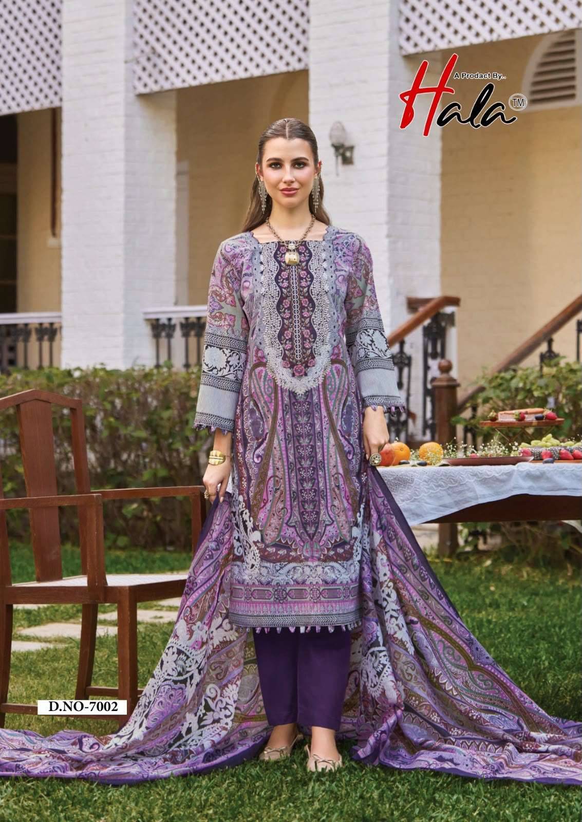 Hala Aayat Vol 7 Cotton Dress Material Wholesale Price 8 Pcs Catalog