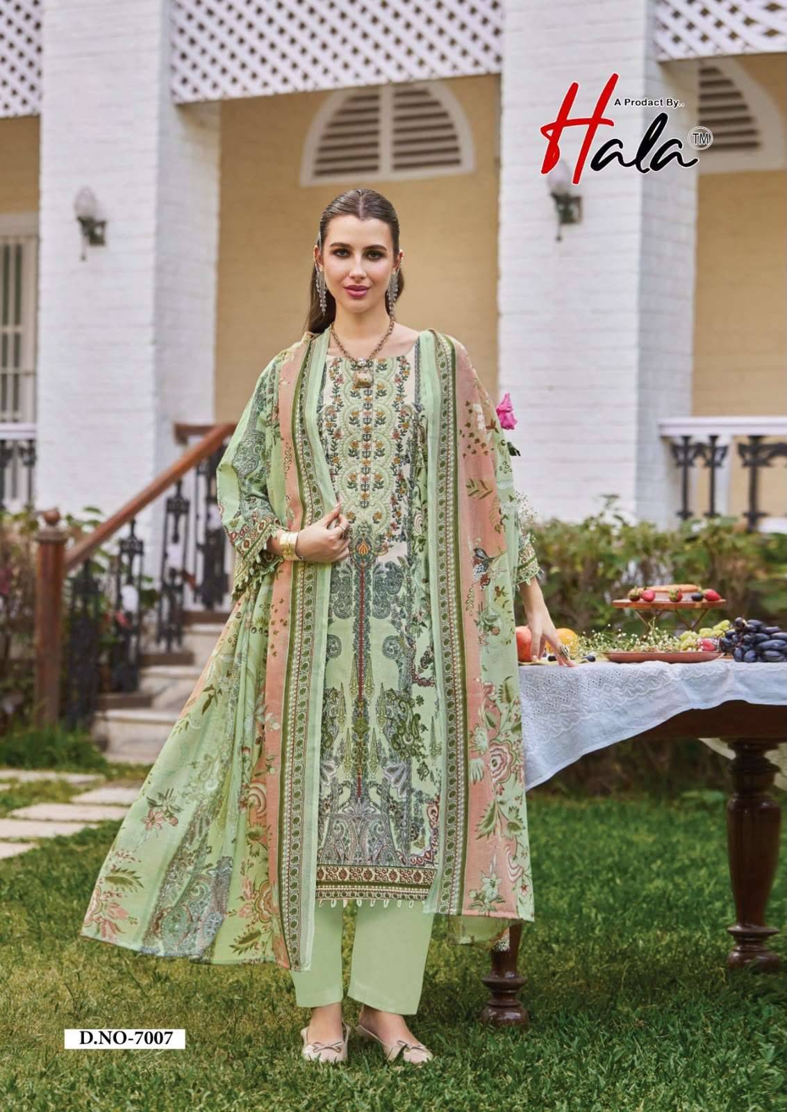 Hala Aayat Vol 7 Cotton Dress Material Wholesale Price 8 Pcs Catalog