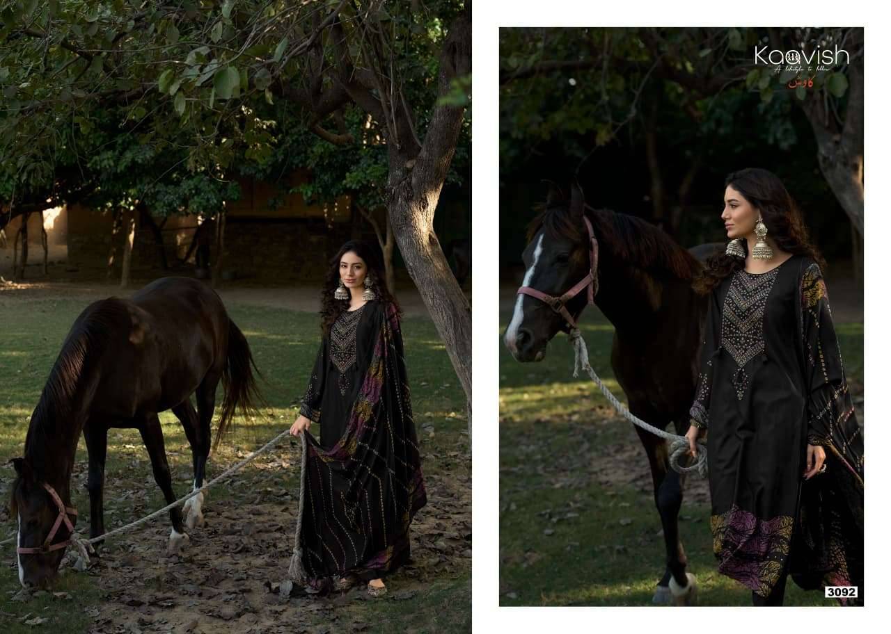 Kaavish Gazal Winter Pashmina Dress Material Latest Collection 4 Pcs Catalog