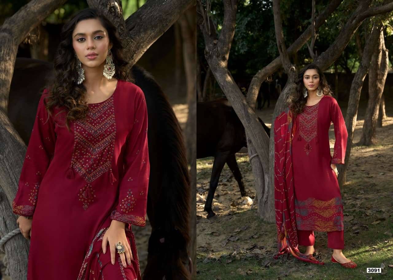 Kaavish Gazal Winter Pashmina Dress Material Latest Collection 4 Pcs Catalog