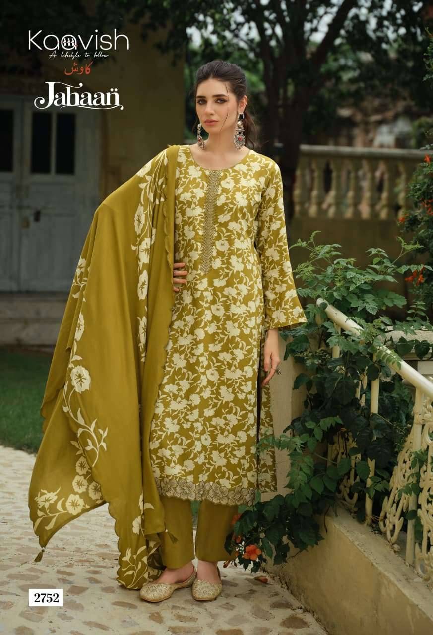 Kaavish Jahaan Pashmina Salwar Suit 4 Pcs Catalog | Wholesale Textiles Direct from Surat