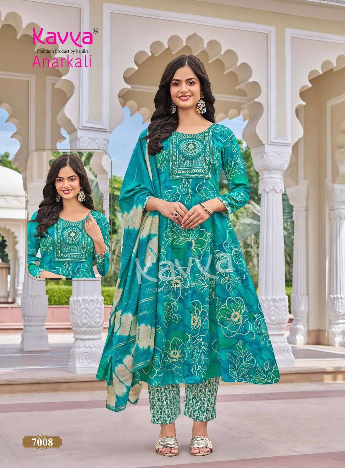 Kavya Anarkali Vol 7 Anarkali Readymade Suits 10 Pcs Catalog
