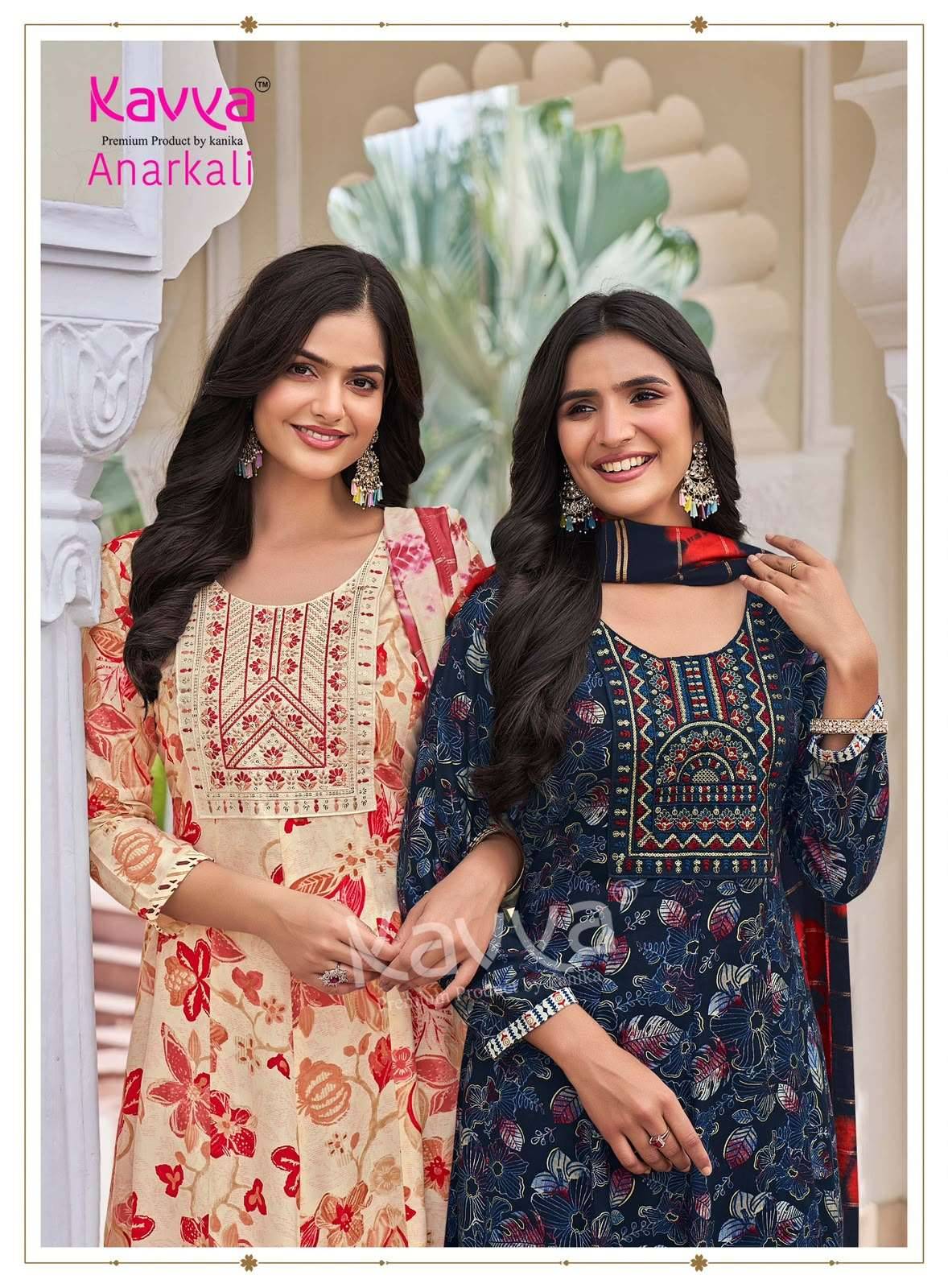 Kavya Anarkali Vol 7 Anarkali Readymade Suits 10 Pcs Catalog