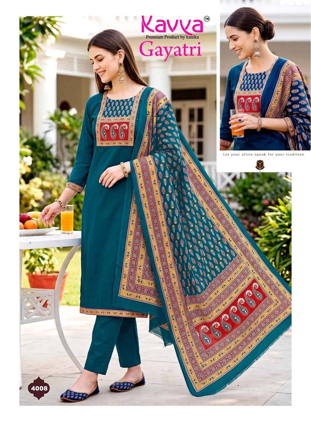 Kavya Gayatri Vol 4 Dhabu Cotton Kurti Combo 10 pcs Catalog