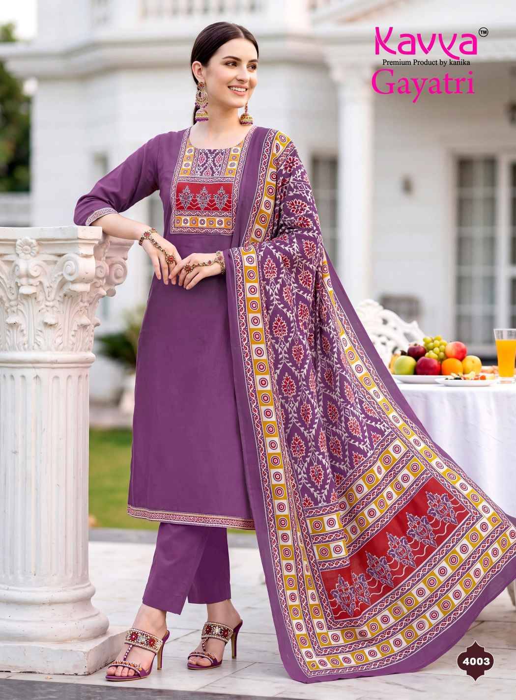 Kavya Gayatri Vol 4 Dhabu Cotton Kurti Combo 10 pcs Catalog