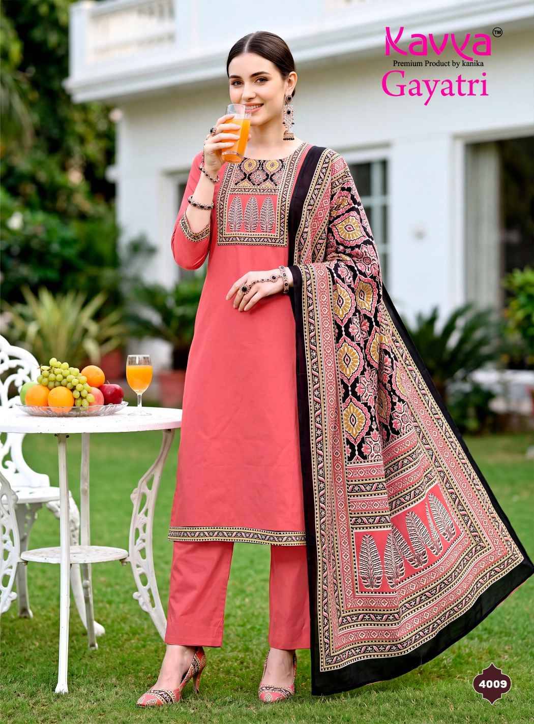 Kavya Gayatri Vol 4 Dhabu Cotton Kurti Combo 10 pcs Catalog