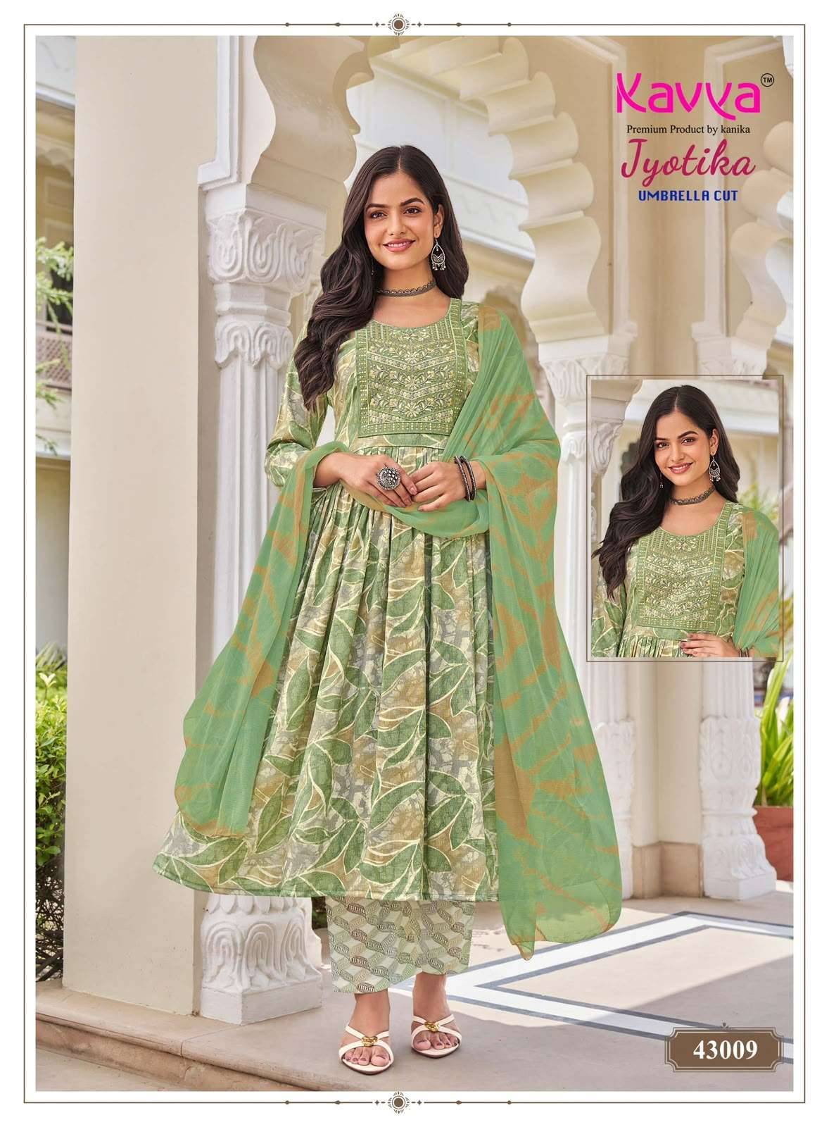 Kavya Jyotika Vol 43 Capsule Readymade Suits 10 Pcs Catalog