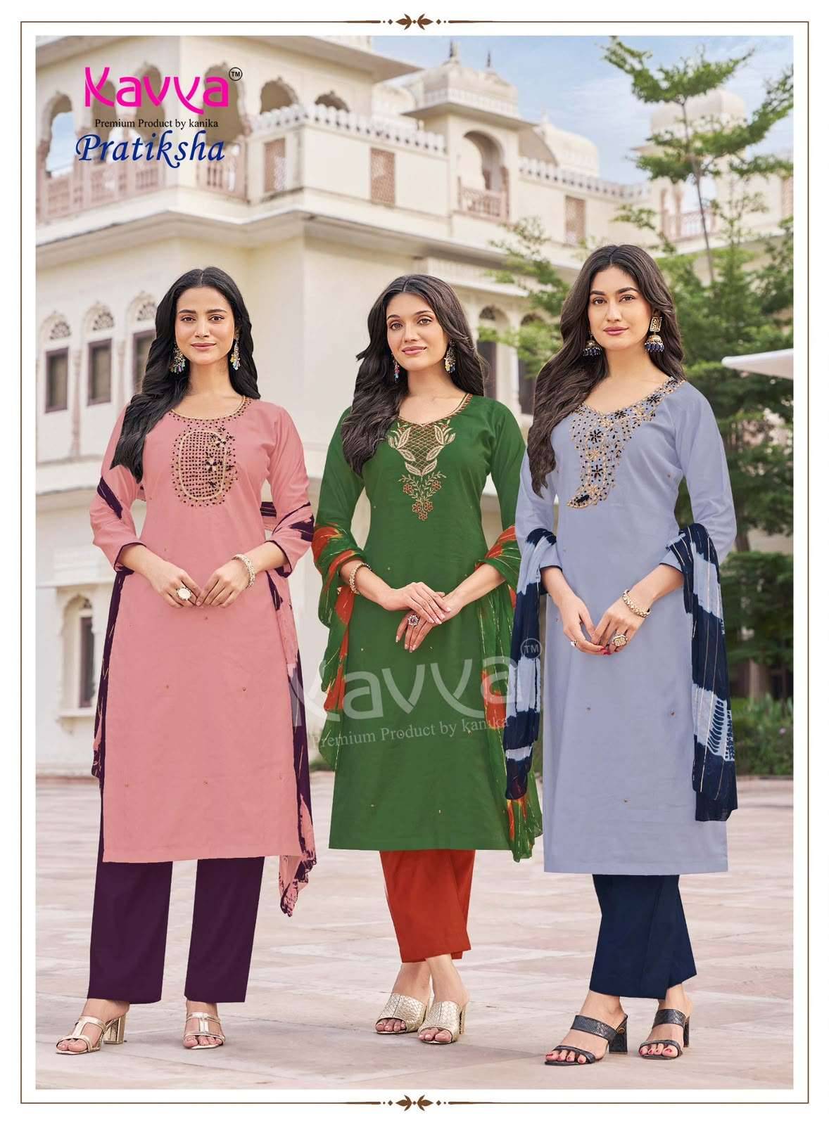 Kavya Pratiksha Vol 5 Vetican Readymade Suits 10 Pcs Catalog | Surat Wholesale Market