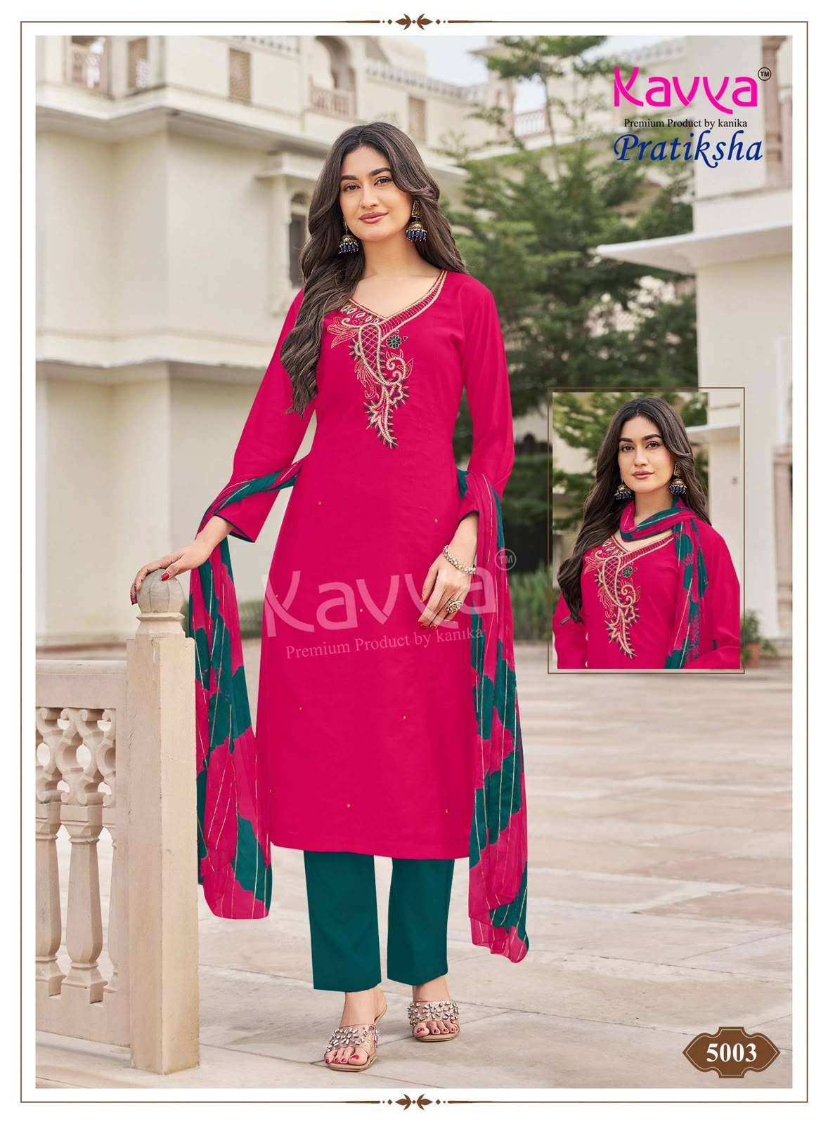 Kavya Pratiksha Vol 5 Vetican Readymade Suits 10 Pcs Catalog | Surat Wholesale Market