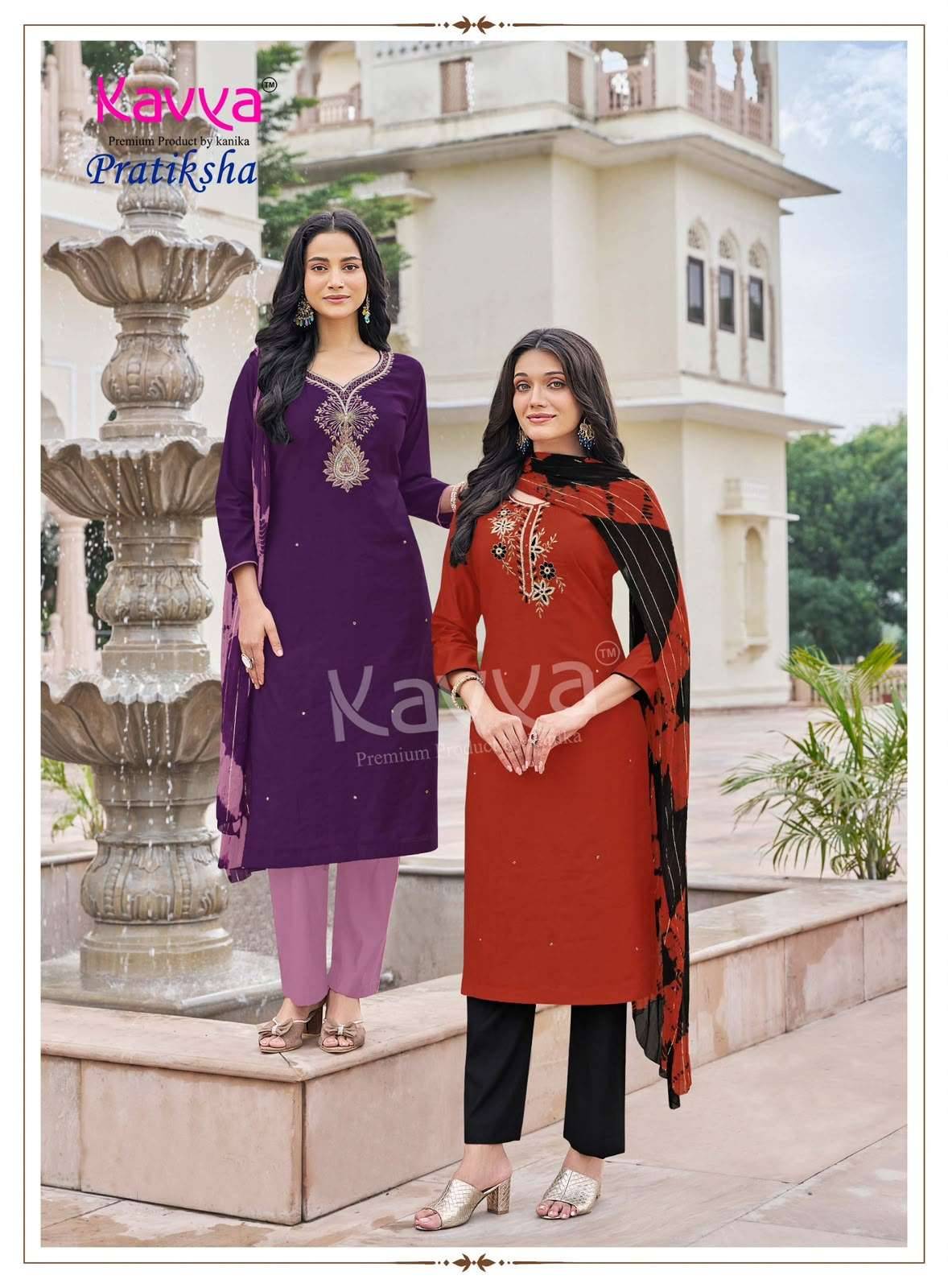 Kavya Pratiksha Vol 5 Vetican Readymade Suits 10 Pcs Catalog | Surat Wholesale Market
