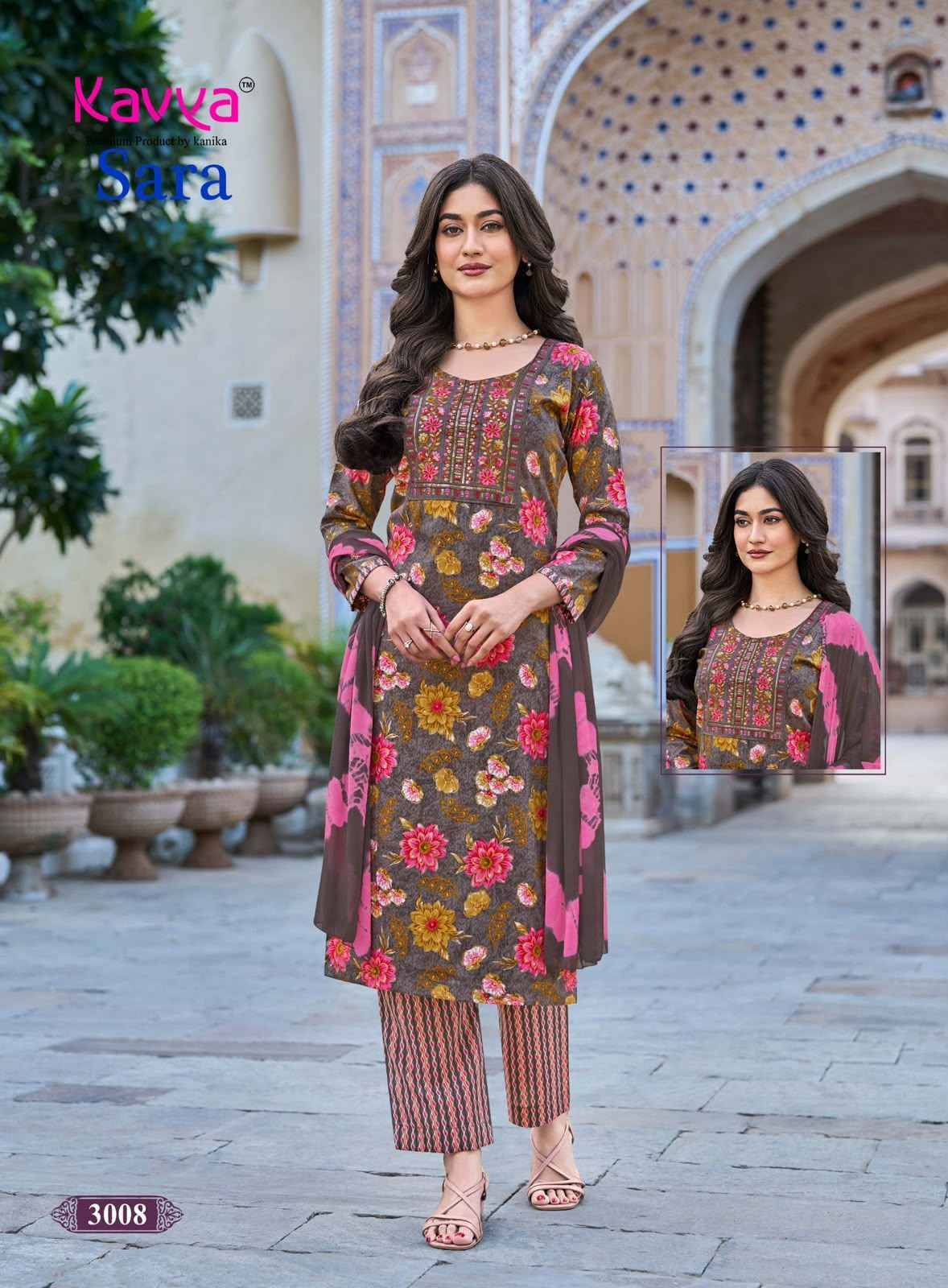 Kavya Sara Vol 3 Capsule Readymade Suits 10 pcs Catalog | Wholesale Online Price