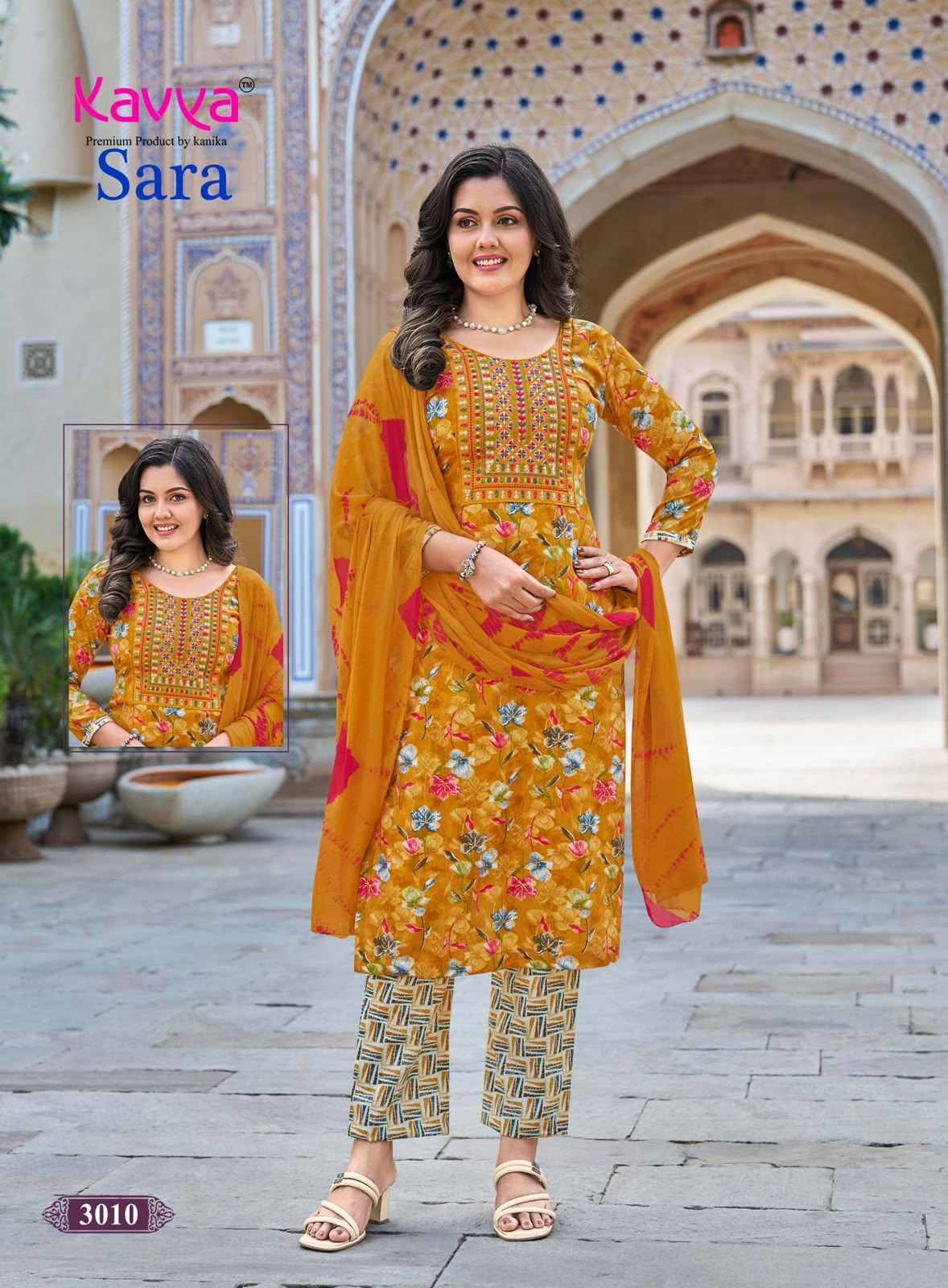 Kavya Sara Vol 3 Capsule Readymade Suits 10 pcs Catalog | Wholesale Online Price