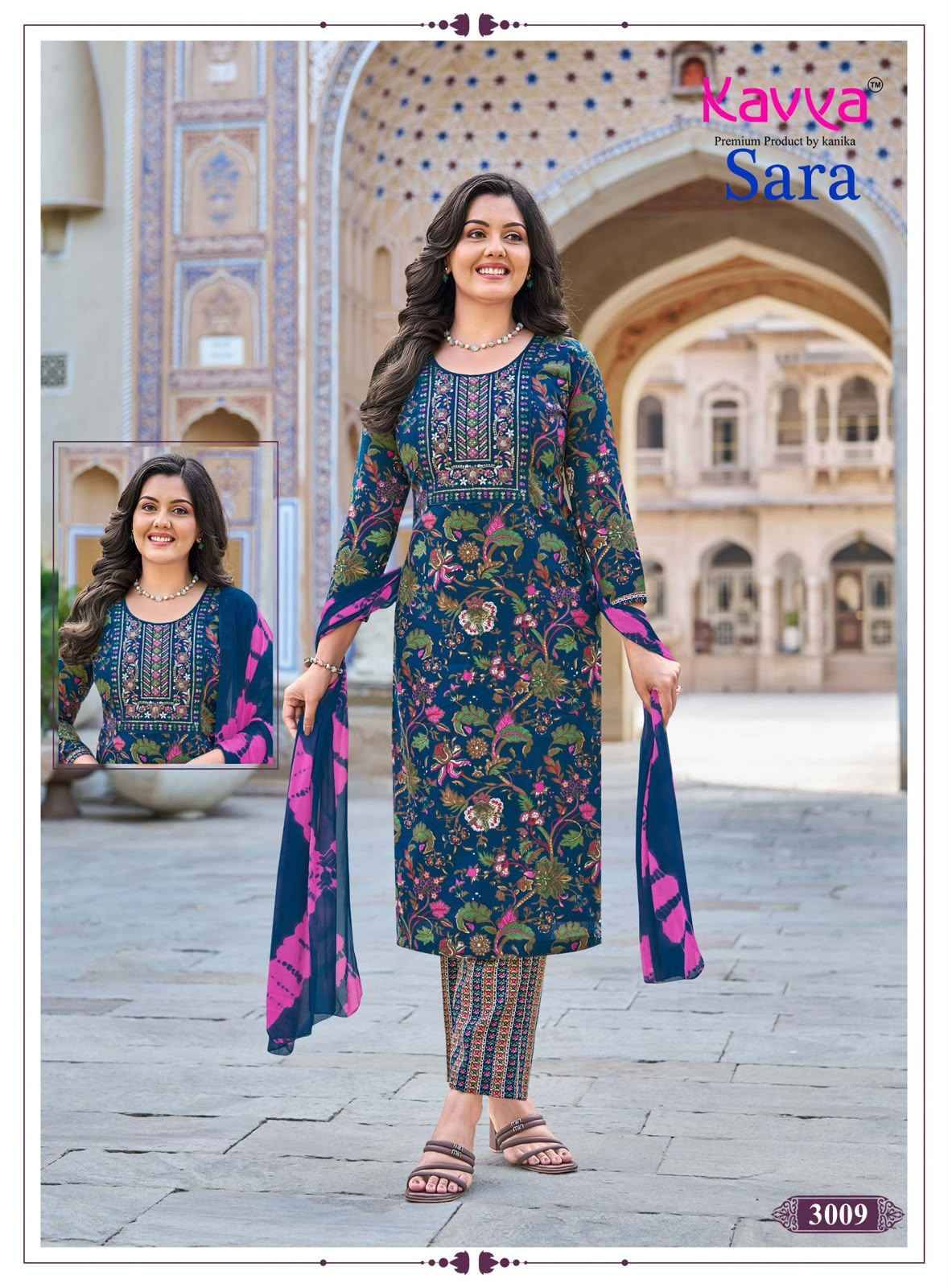 Kavya Sara Vol 3 Capsule Readymade Suits 10 pcs Catalog | Wholesale Online Price