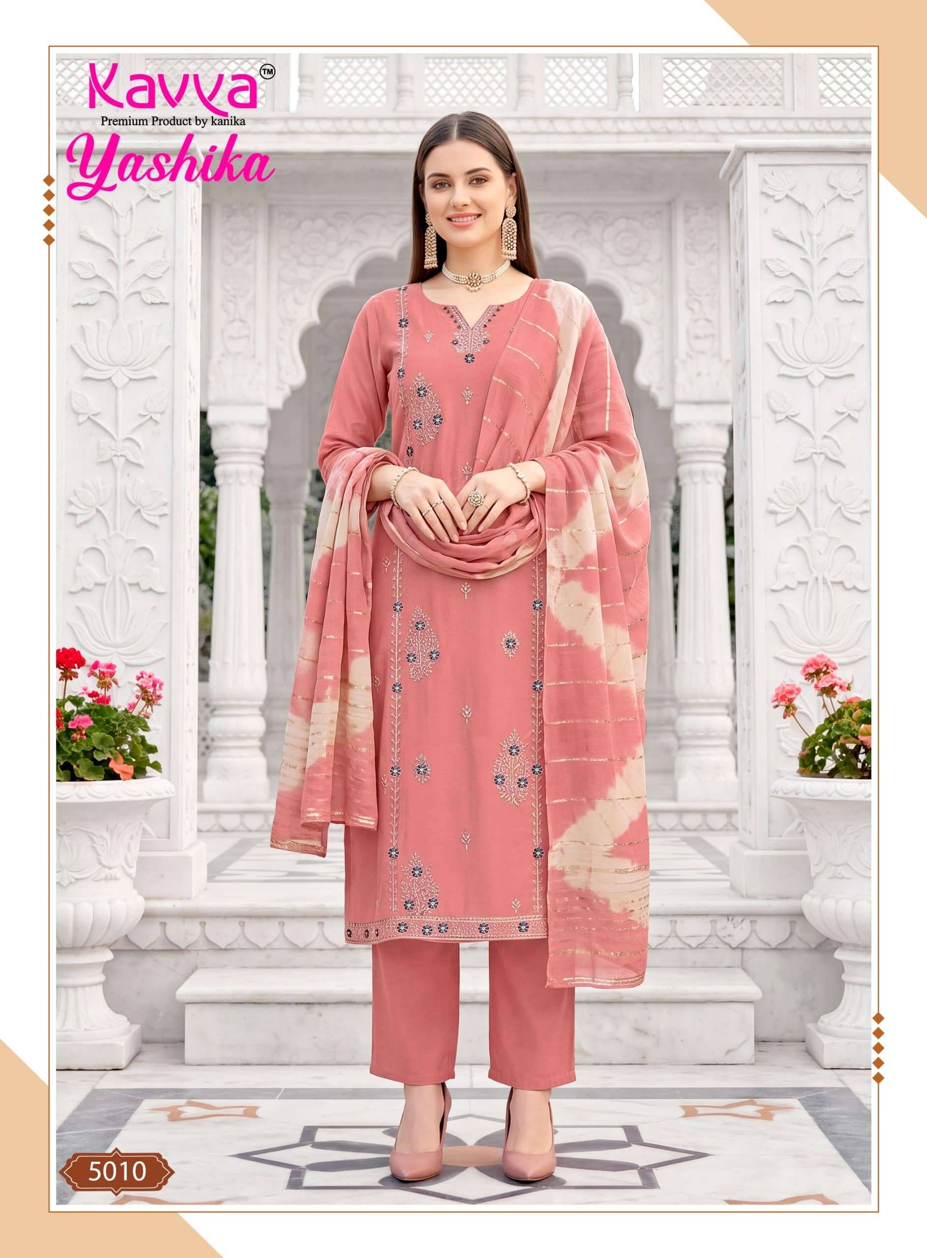 Kavya Yashika Vol 5 Readymade Party Wear Suits 10 Pcs Catalog