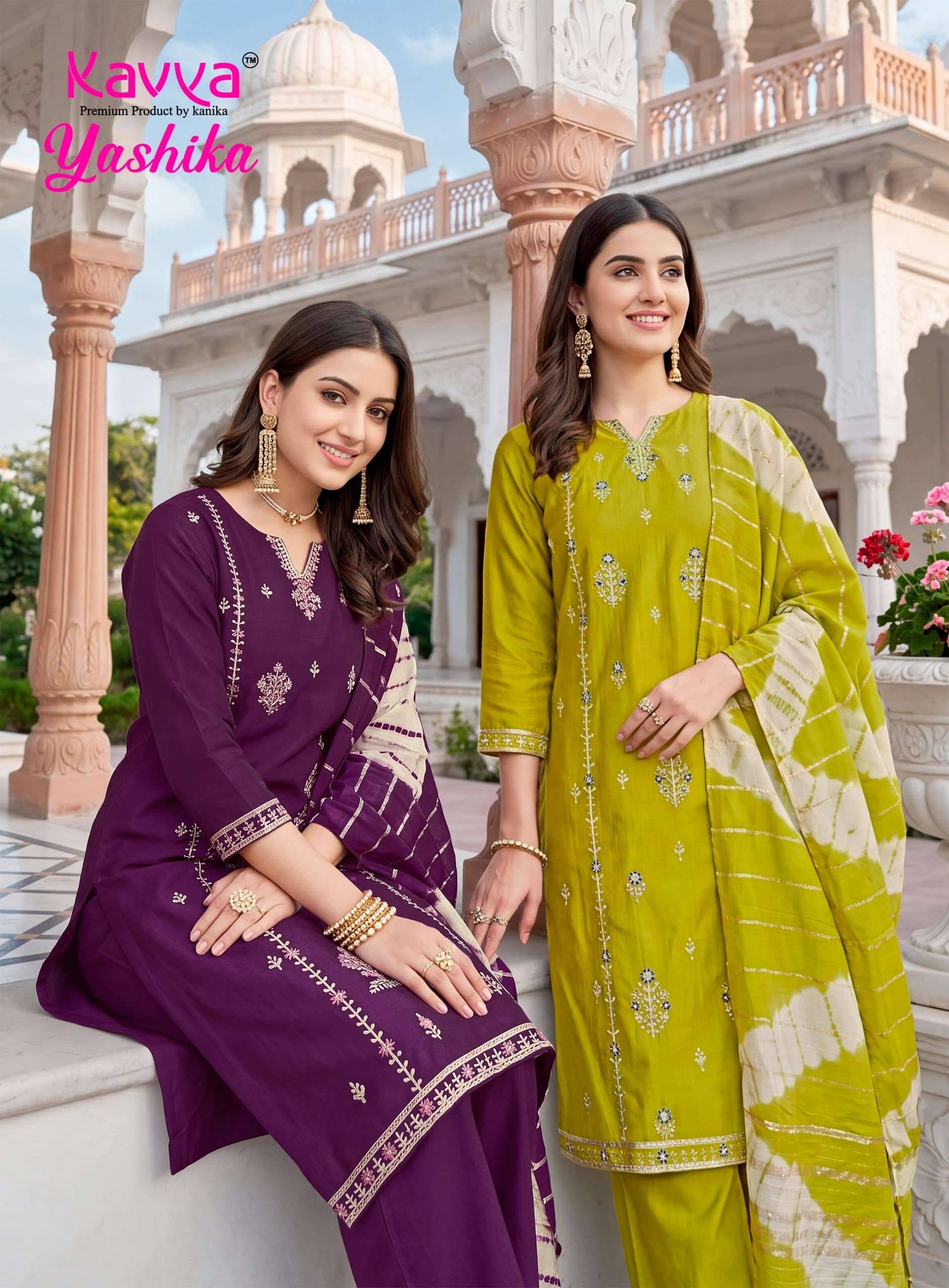 Kavya Yashika Vol 5 Readymade Party Wear Suits 10 Pcs Catalog