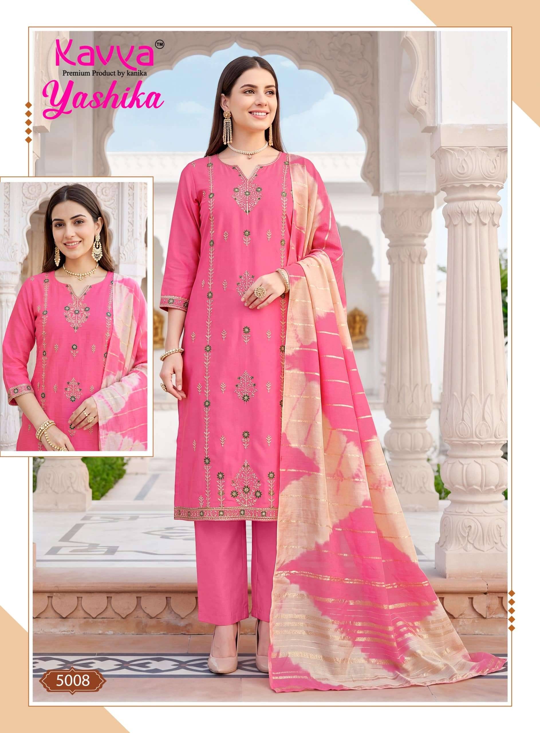 Kavya Yashika Vol 5 Readymade Party Wear Suits 10 Pcs Catalog
