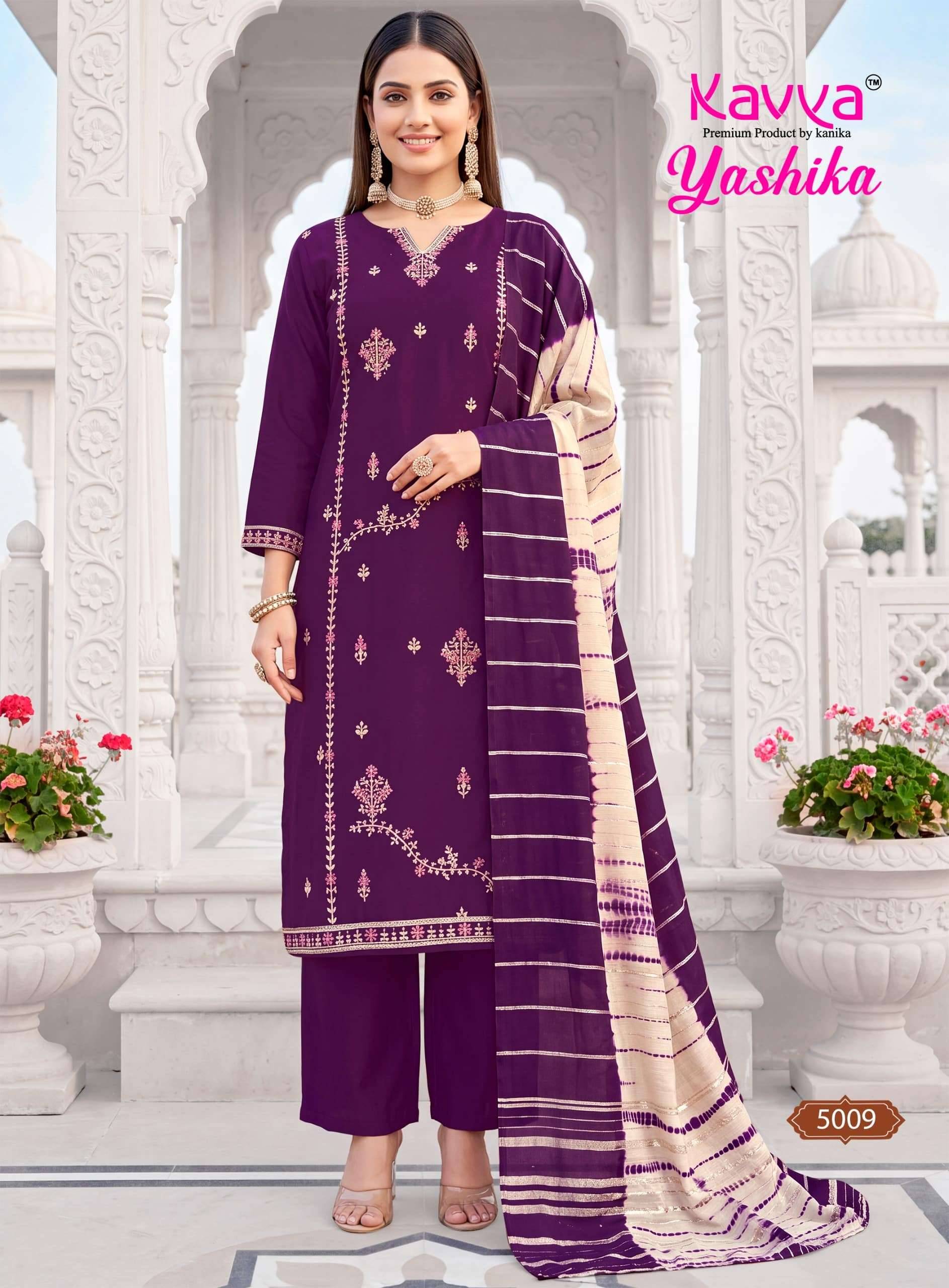 Kavya Yashika Vol 5 Readymade Party Wear Suits 10 Pcs Catalog