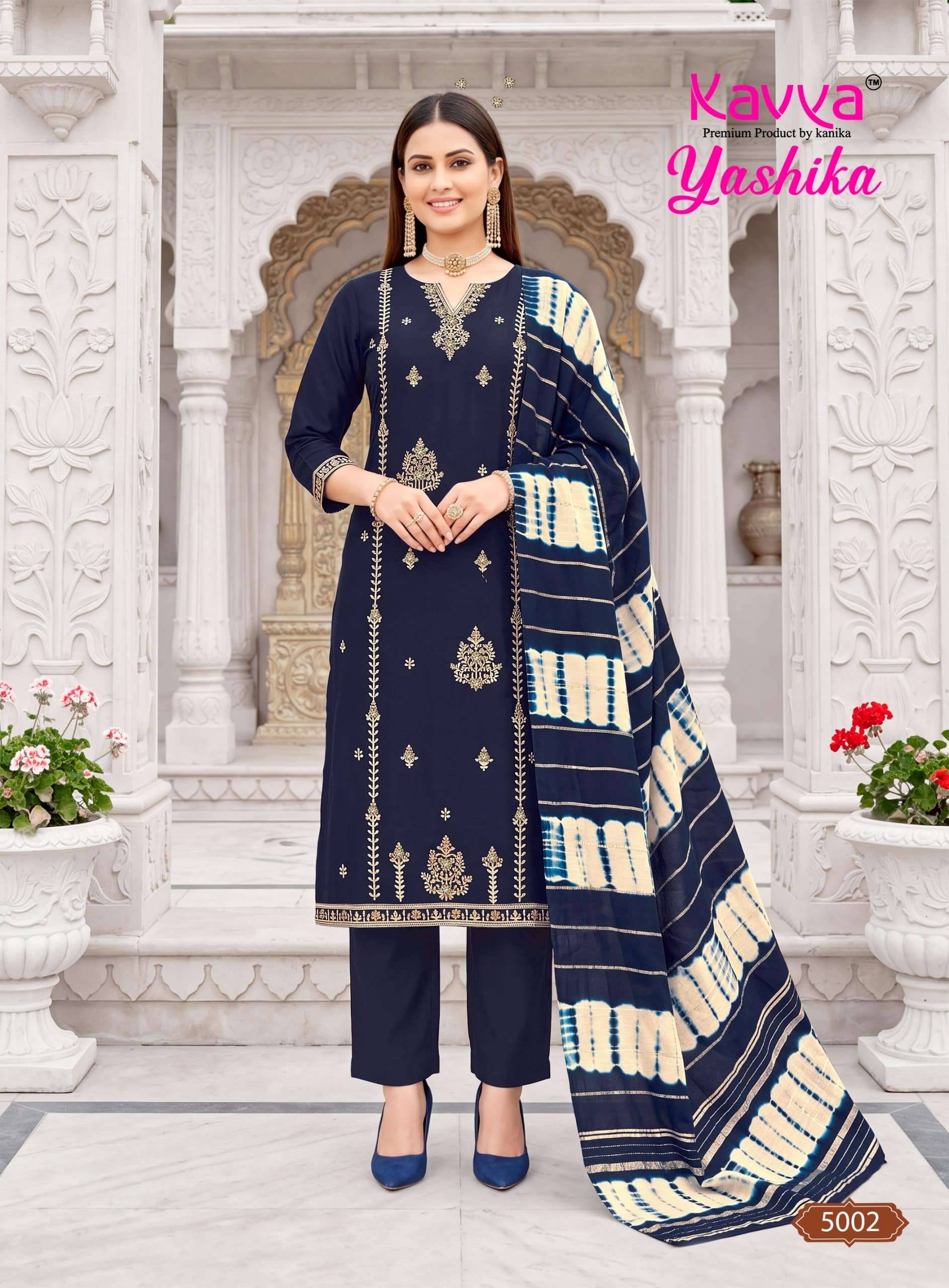 Kavya Yashika Vol 5 Readymade Party Wear Suits 10 Pcs Catalog
