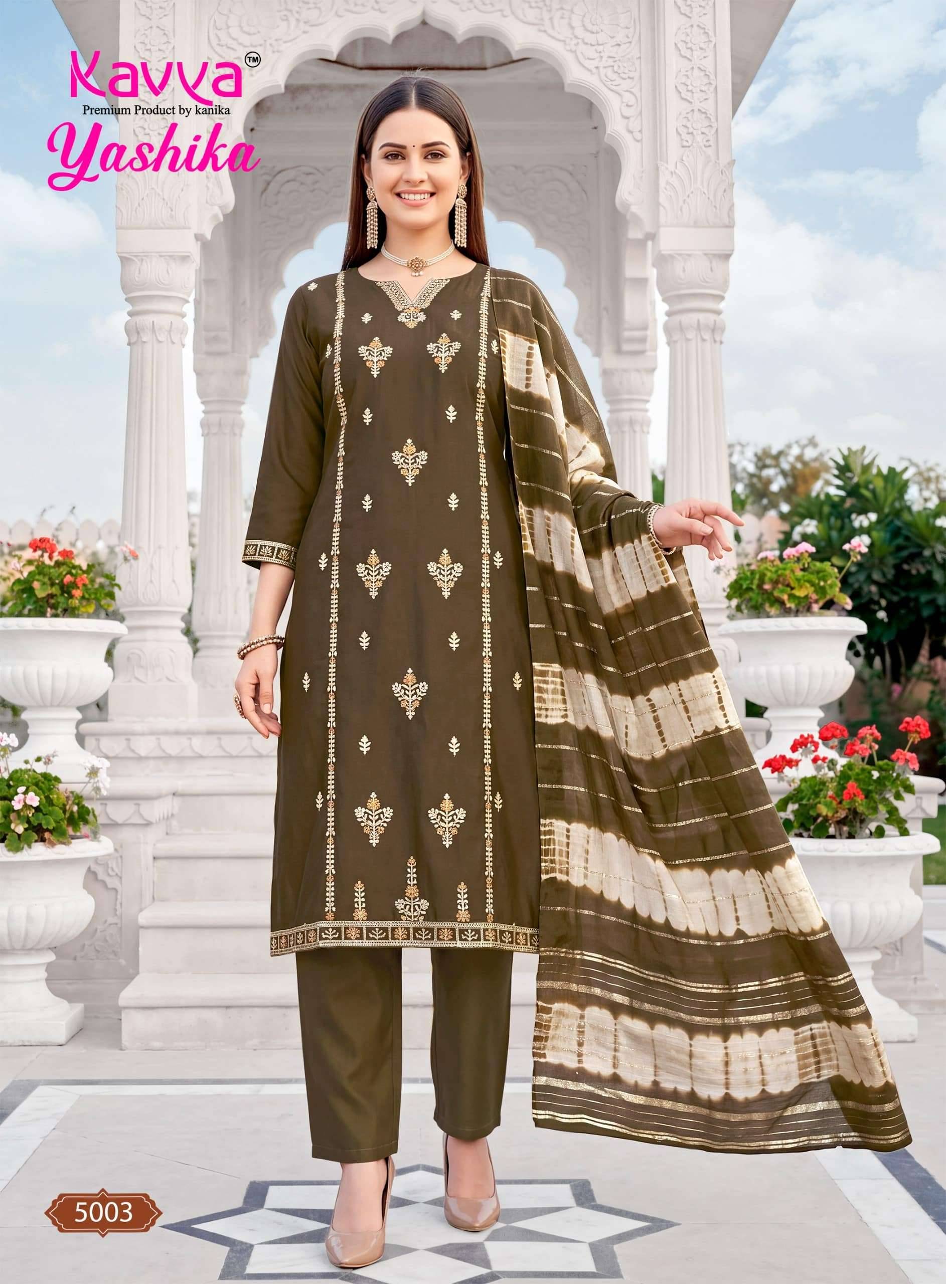 Kavya Yashika Vol 5 Readymade Party Wear Suits 10 Pcs Catalog