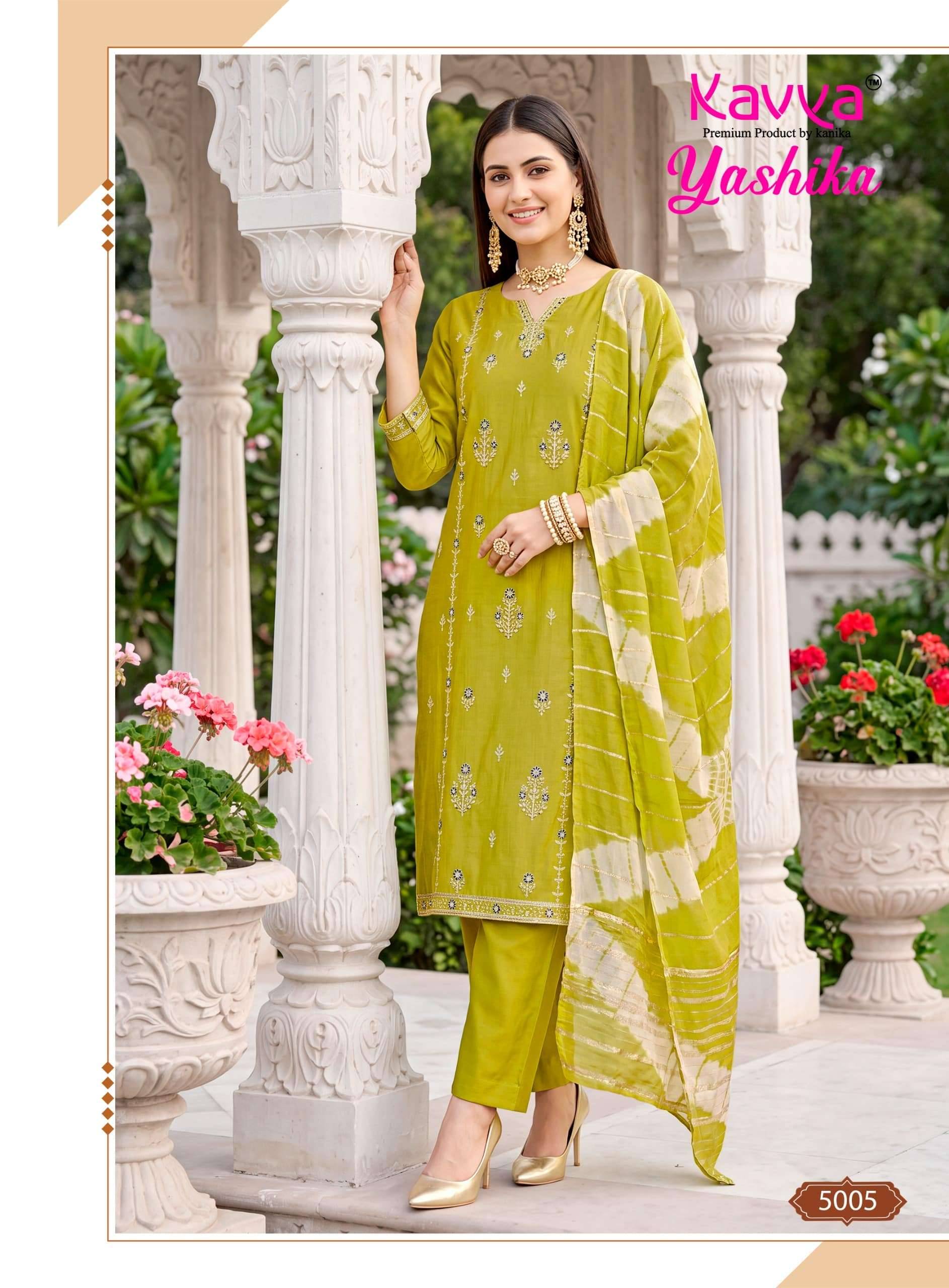 Kavya Yashika Vol 5 Readymade Party Wear Suits 10 Pcs Catalog