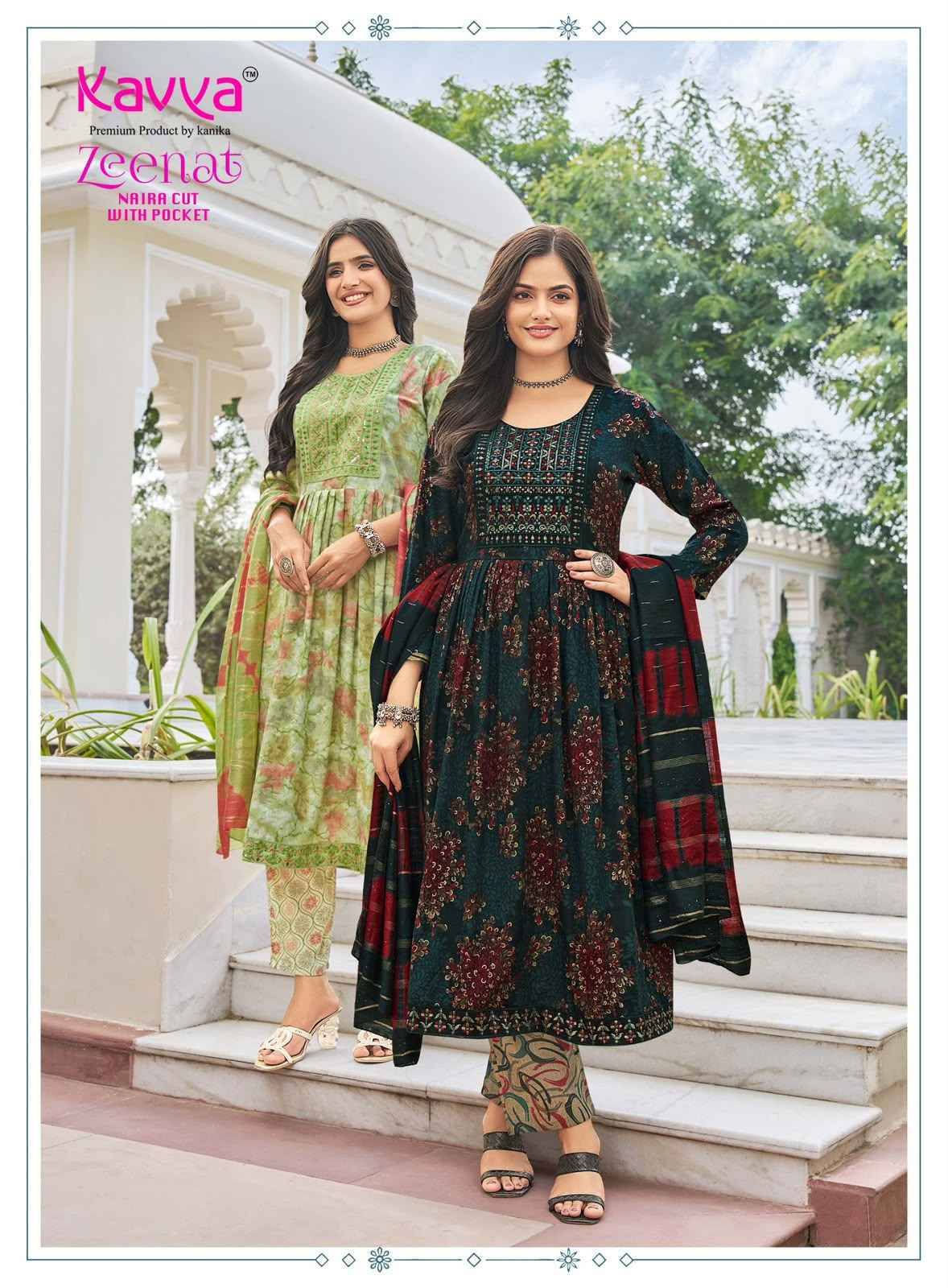 Kavya Zeenat Vol 34 Capsule Kurti Combo 10 pcs Catalog | Wholesale Market Surat