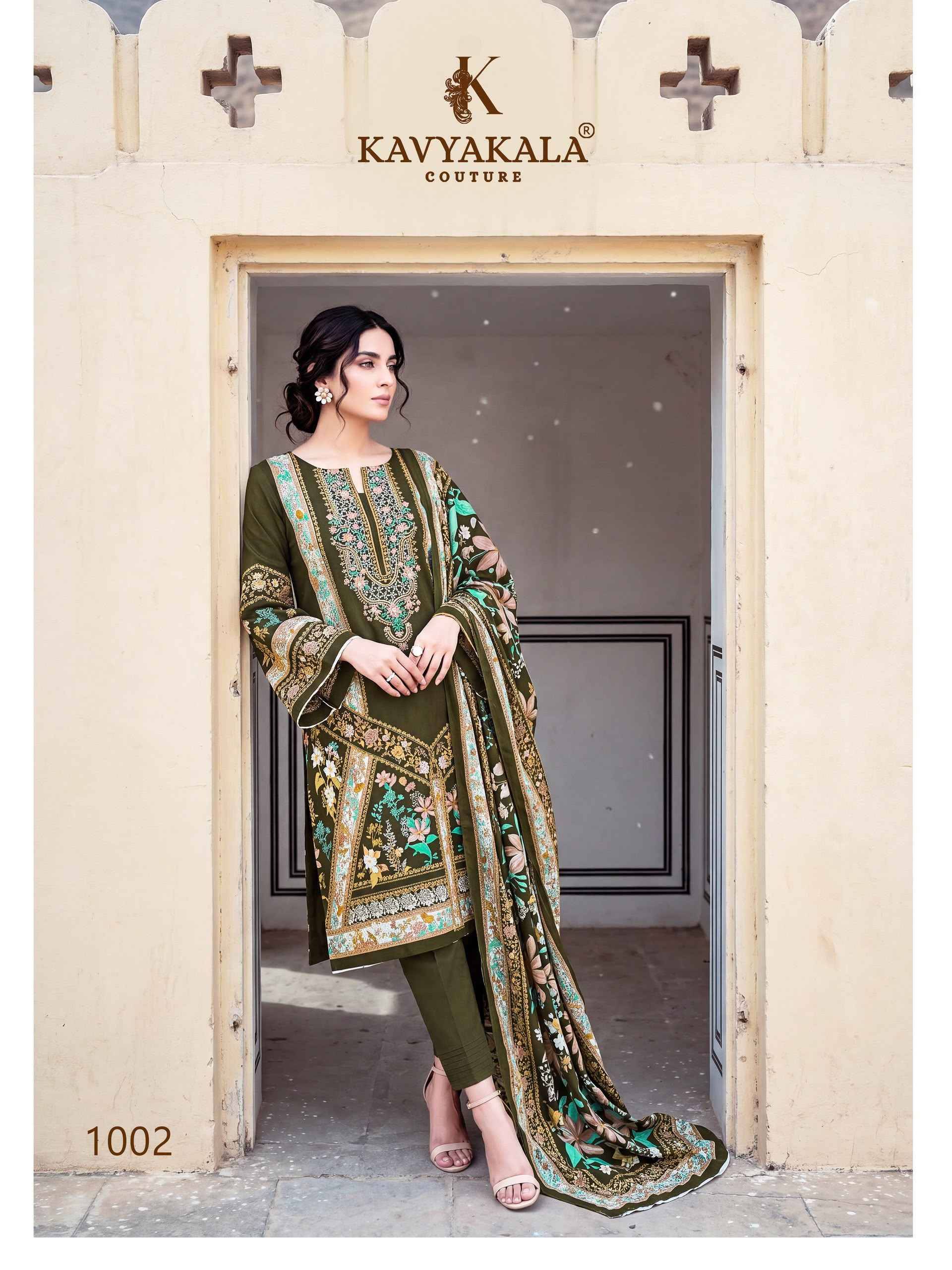 Kavyakala Jannat‎ Cotton Dress Material 8 pcs Catalog | Surat Textile Wholesale