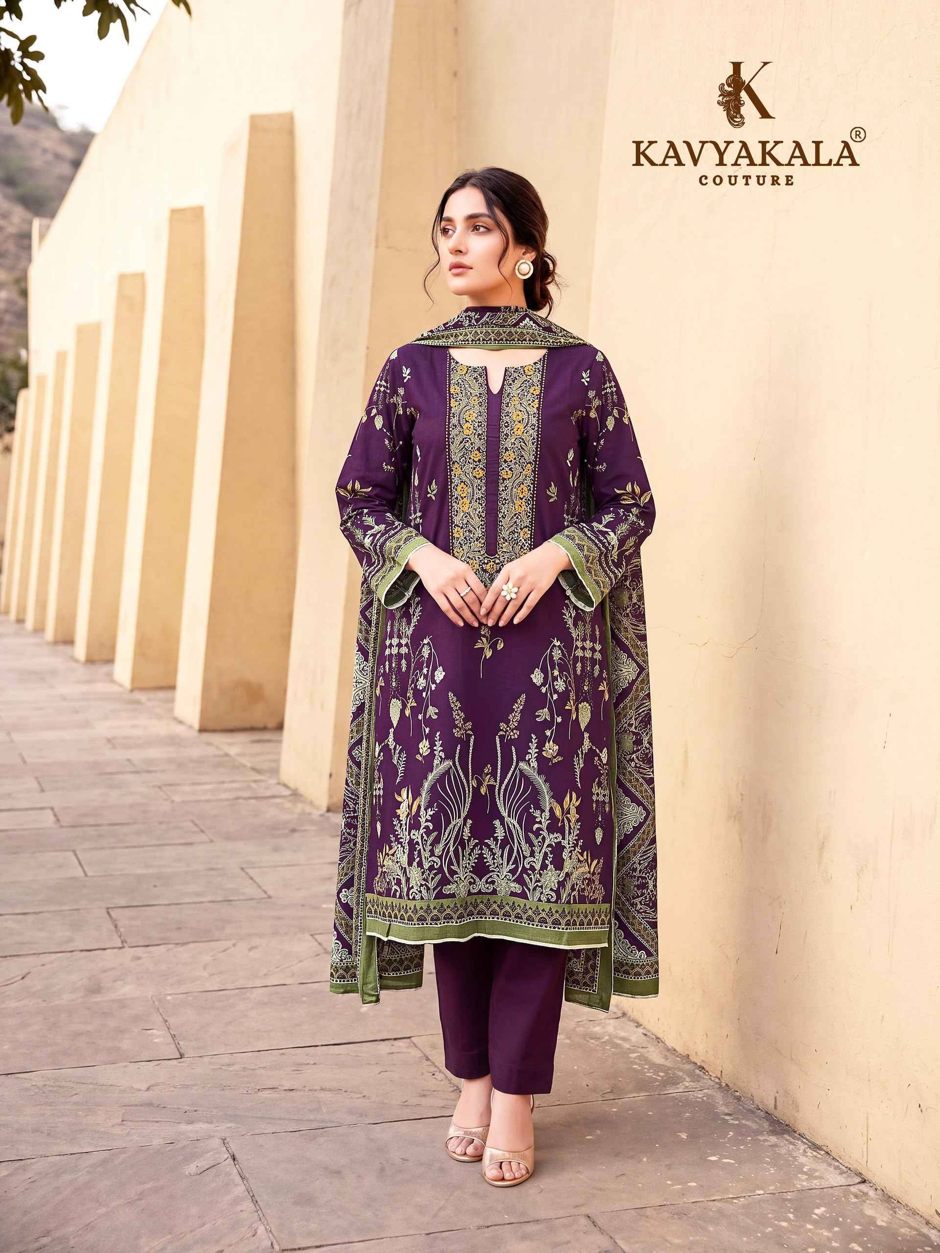 Kavyakala Jannat‎ Cotton Dress Material 8 pcs Catalog | Surat Textile Wholesale