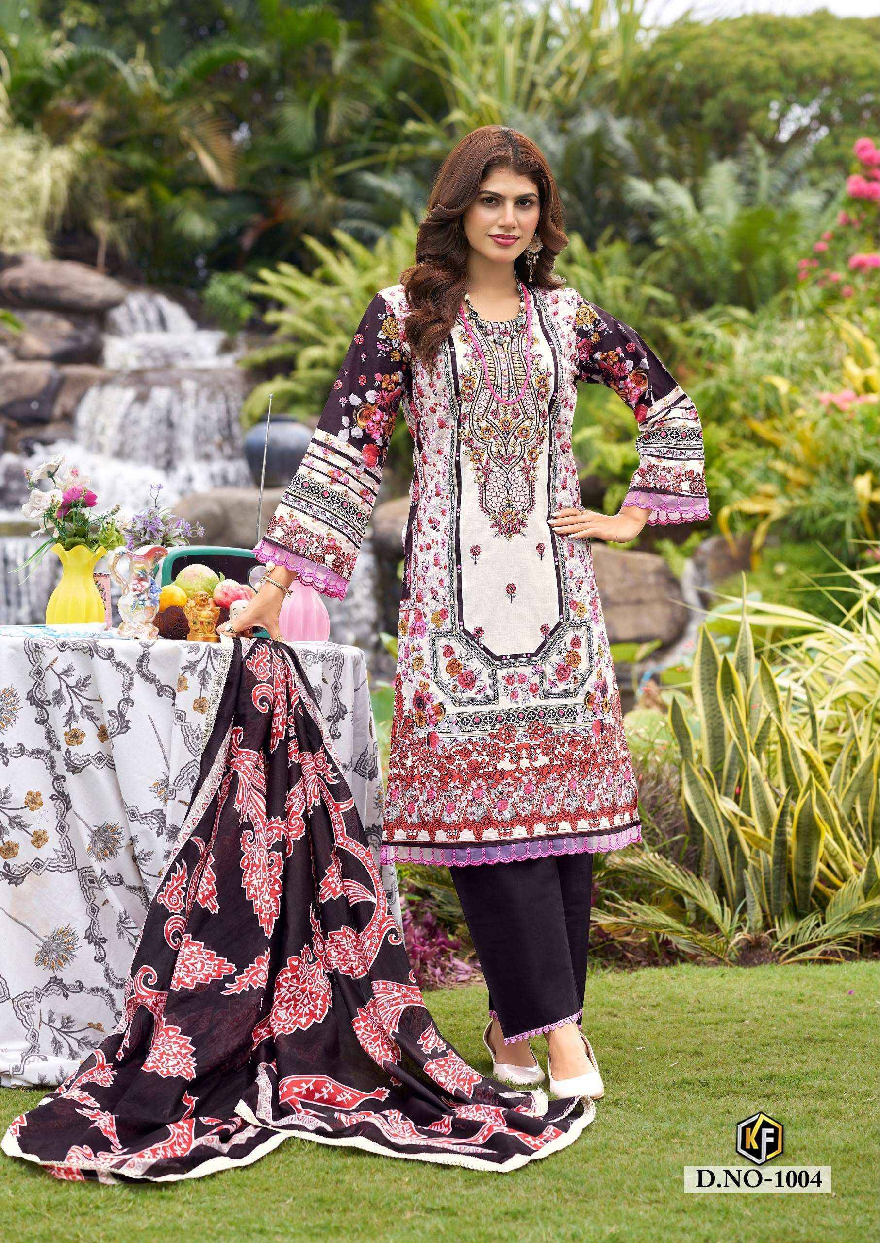 Keval Fab Naznin Cotton Dress Material 6 pcs Catalog | Wholesale Bazaar Surat