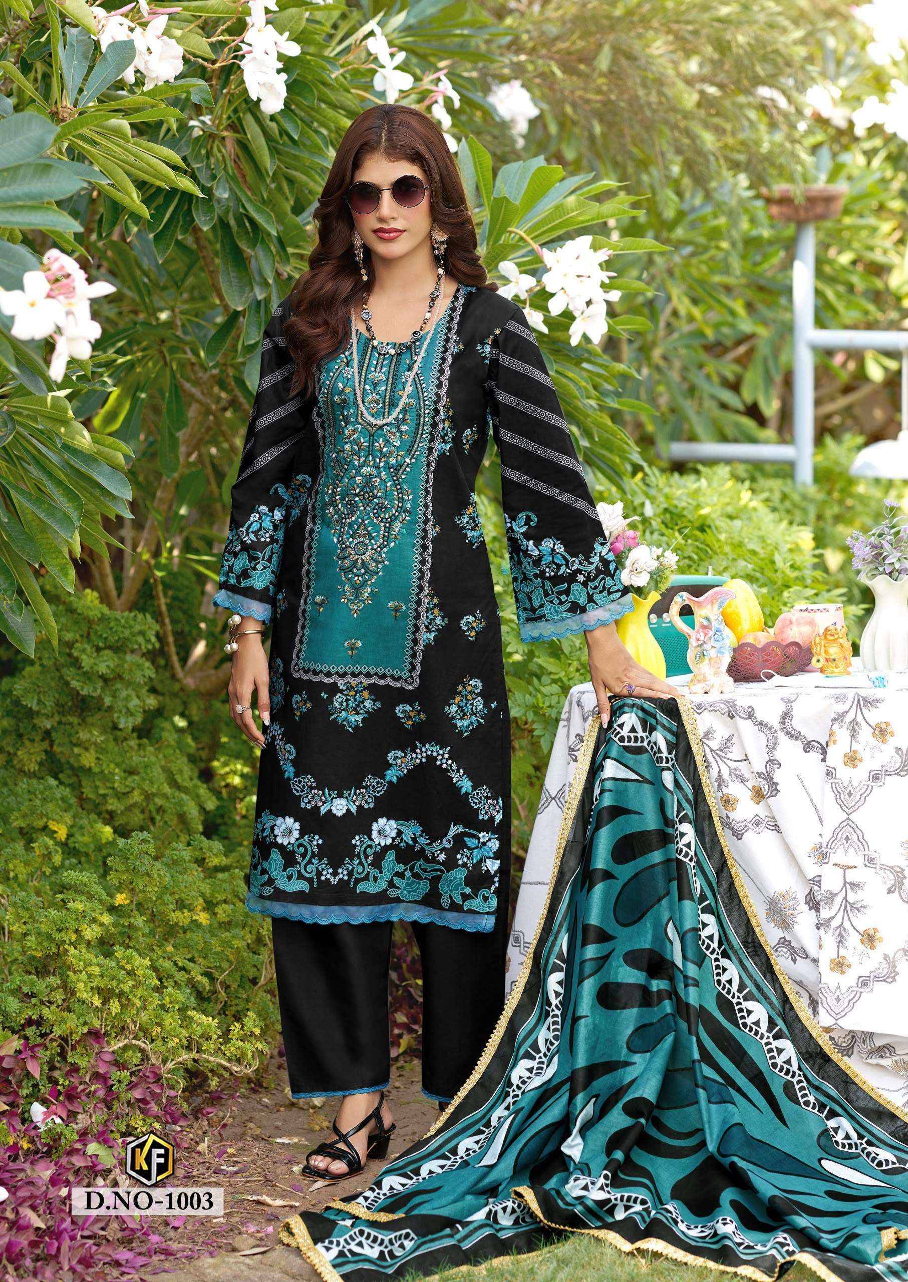 Keval Fab Naznin Cotton Dress Material 6 pcs Catalog | Wholesale Bazaar Surat