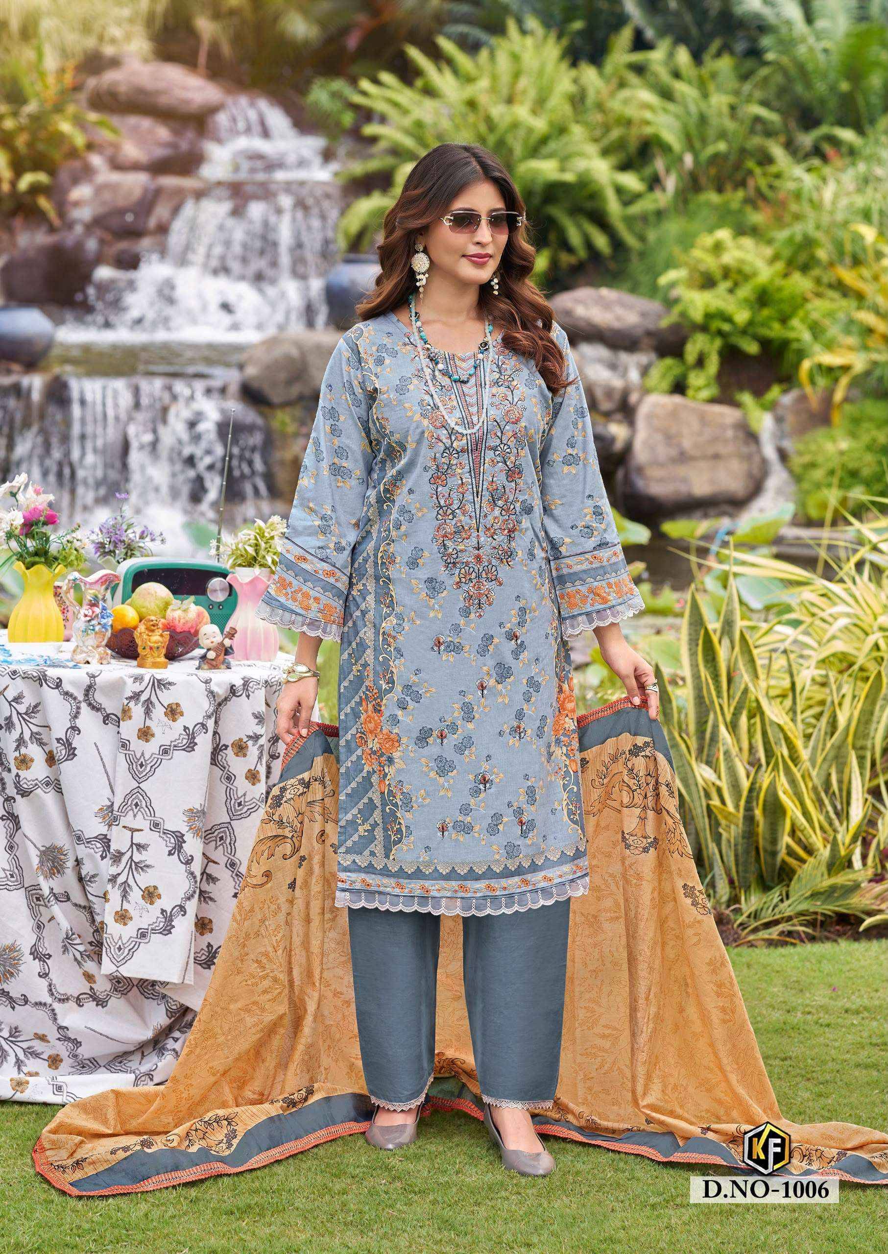 Keval Fab Naznin Cotton Dress Material 6 pcs Catalog | Wholesale Bazaar Surat