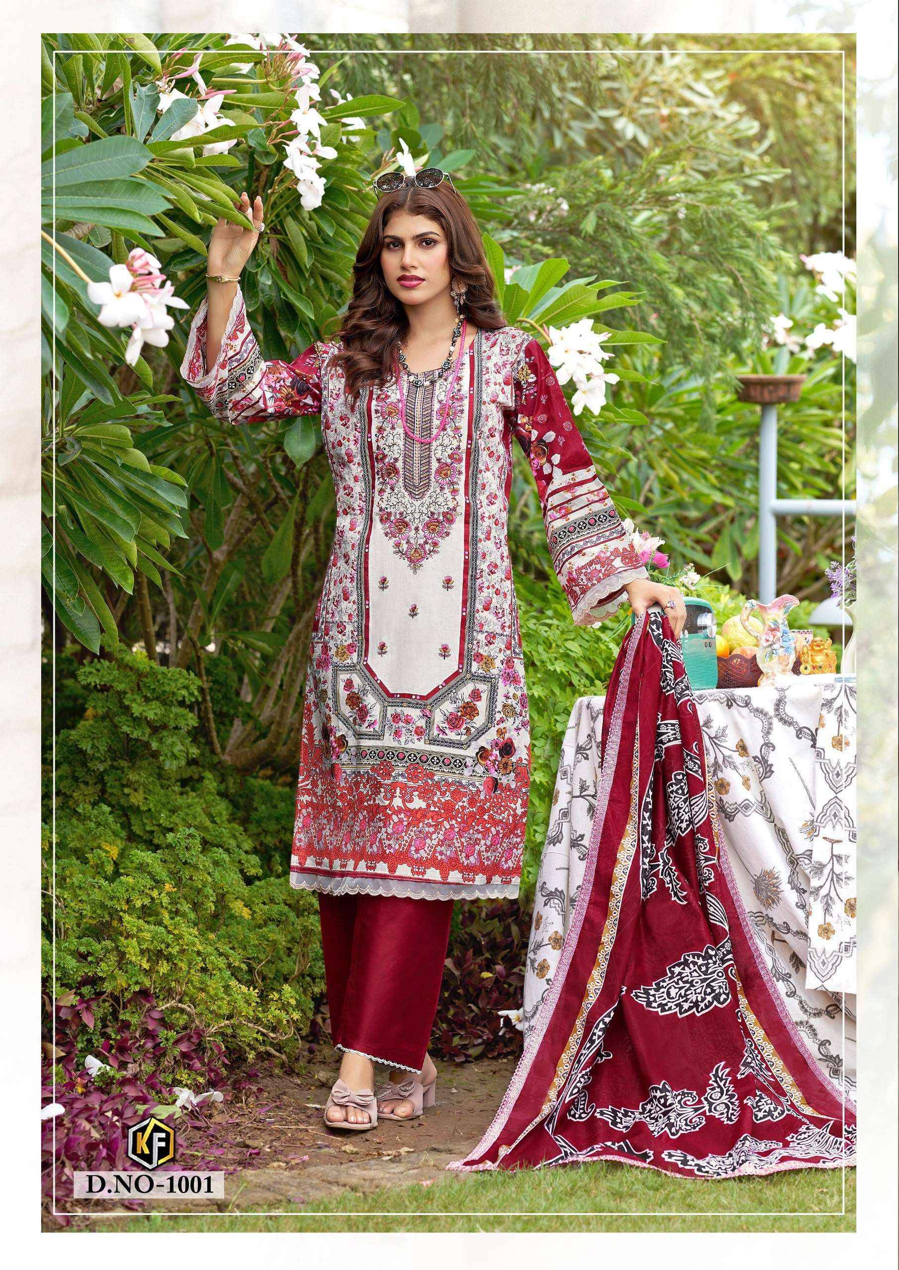 Keval Fab Naznin Cotton Dress Material 6 pcs Catalog | Wholesale Bazaar Surat
