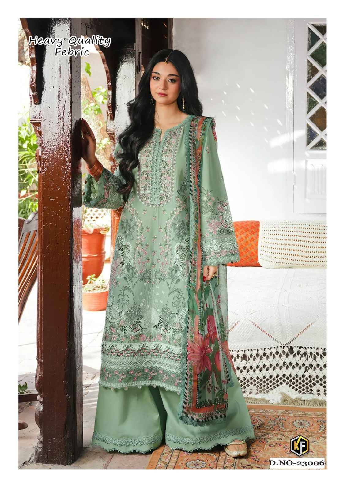 Keval Fab Sobia Nazir Vol 23 Cotton Dress Material 6 Pcs Catalog - Wholesale Market Surat