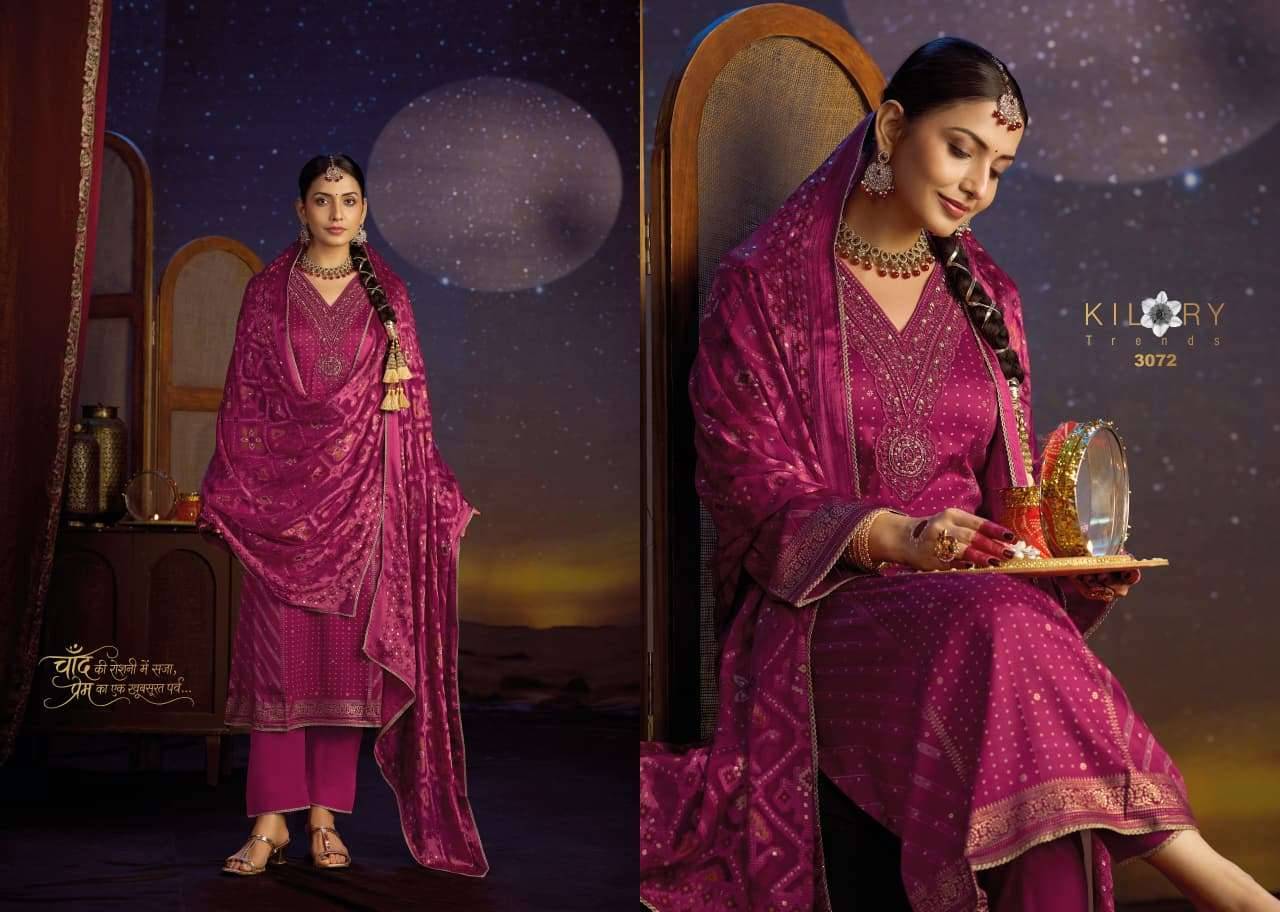 Kilory Shrungar Pure Gajji Silk Dress Material 4 Pcs Catalog