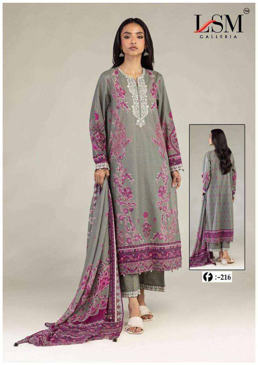 LSM Galleria Firdous Queen Lawn Vol 21 Lawn Cotton Salwar Suit _ Surat Wholesalers 6 Pcs Catalog 