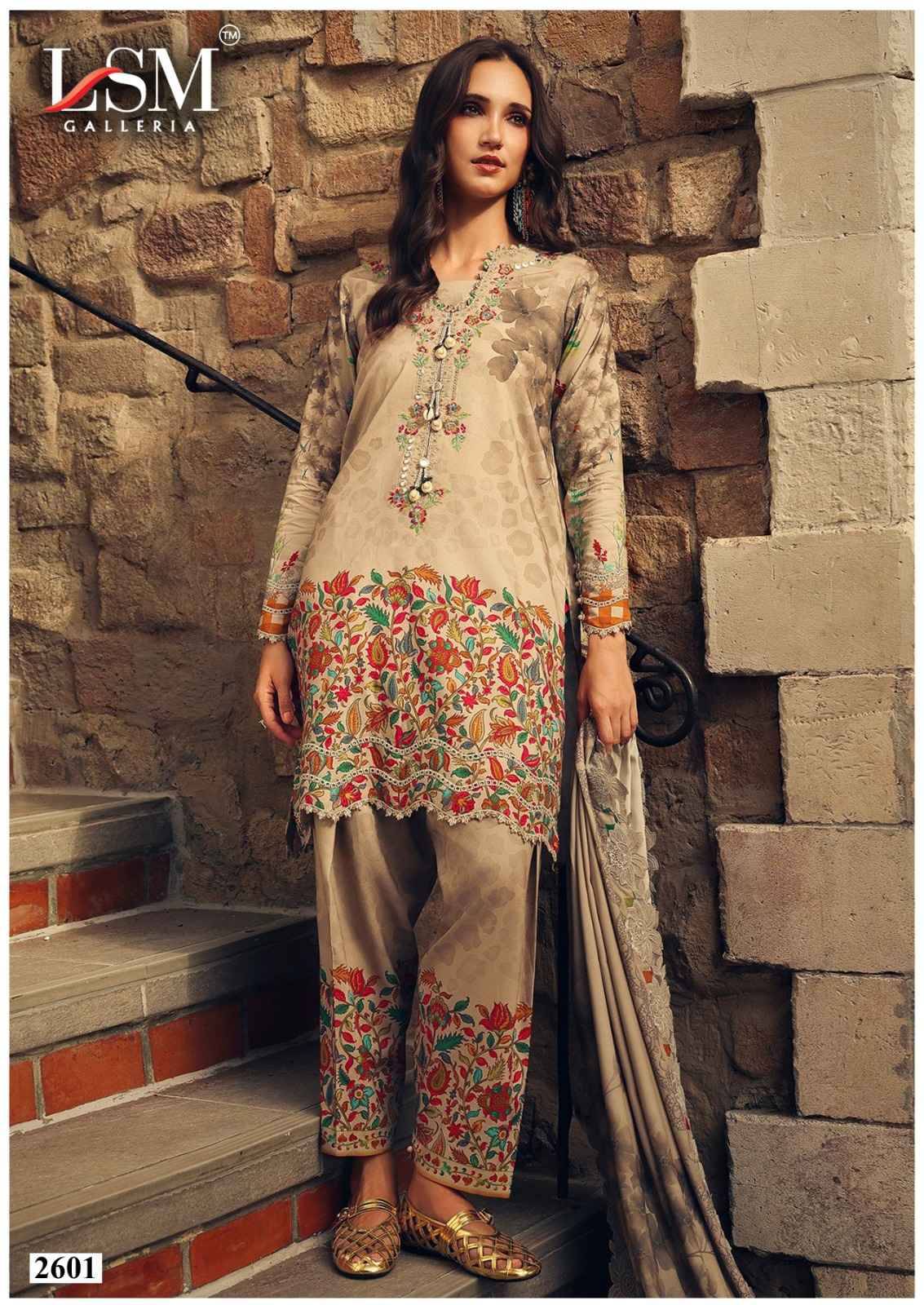 LSM Galleria Parian Dream Vol 26 Cotton Dress Material 6 pcs Catalog