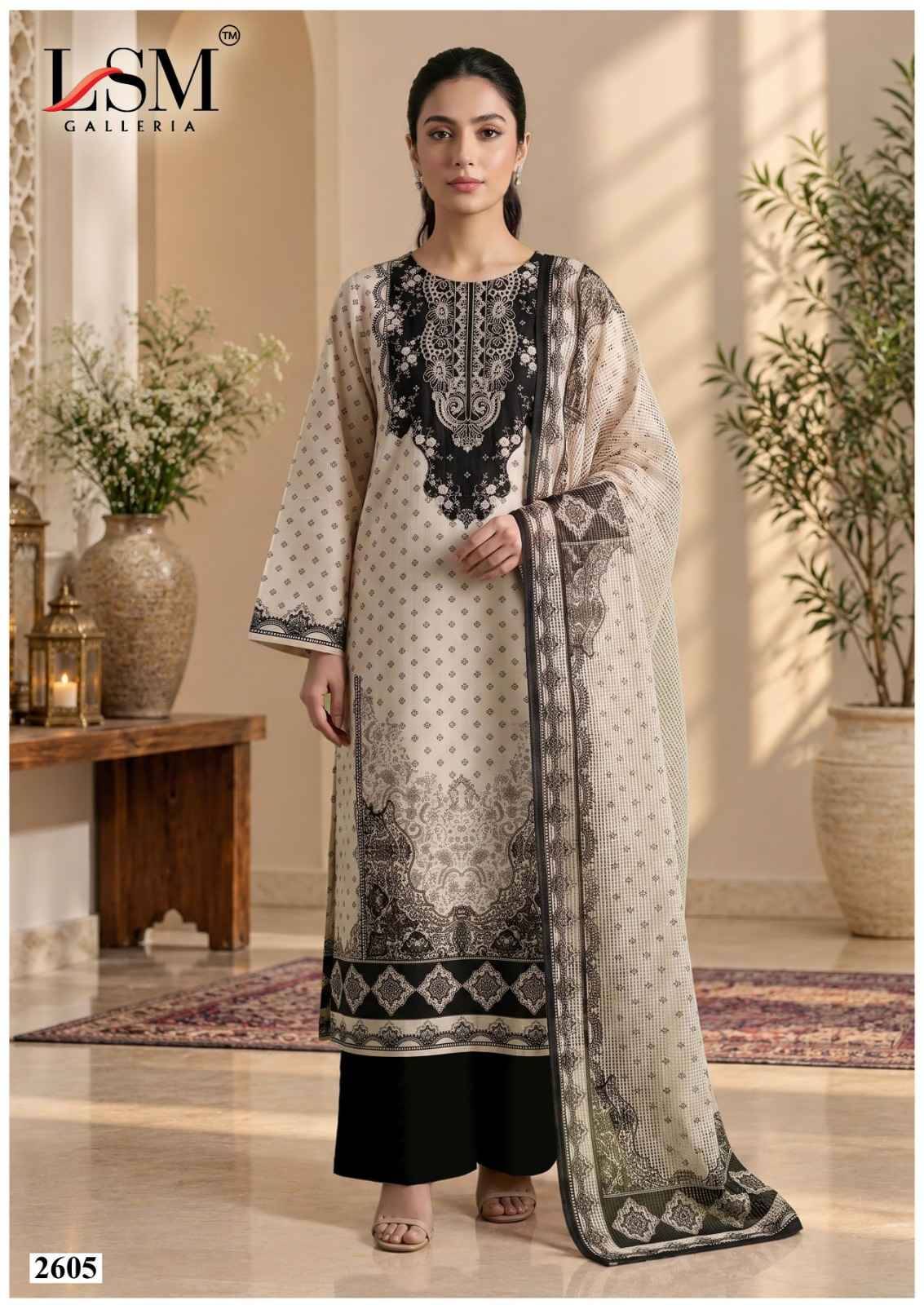 LSM Galleria Parian Dream Vol 26 Cotton Dress Material 6 pcs Catalog