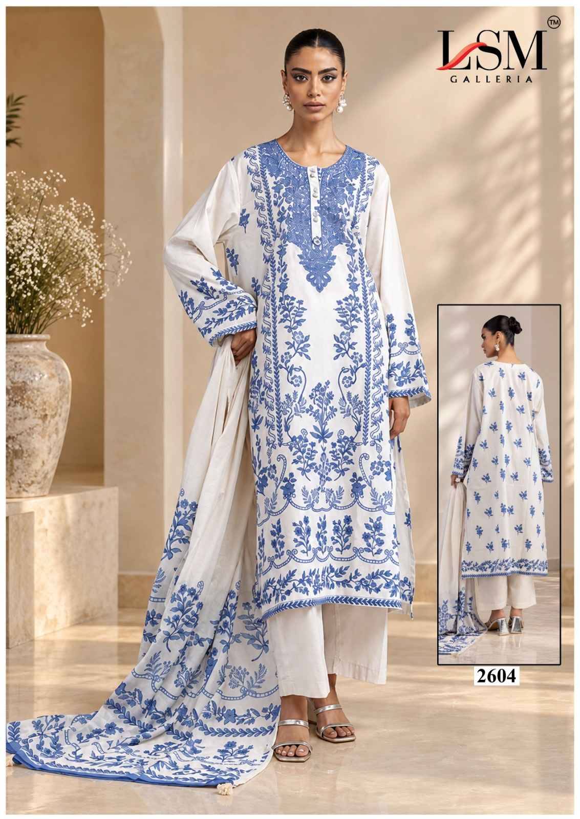 LSM Galleria Parian Dream Vol 26 Cotton Dress Material 6 pcs Catalog