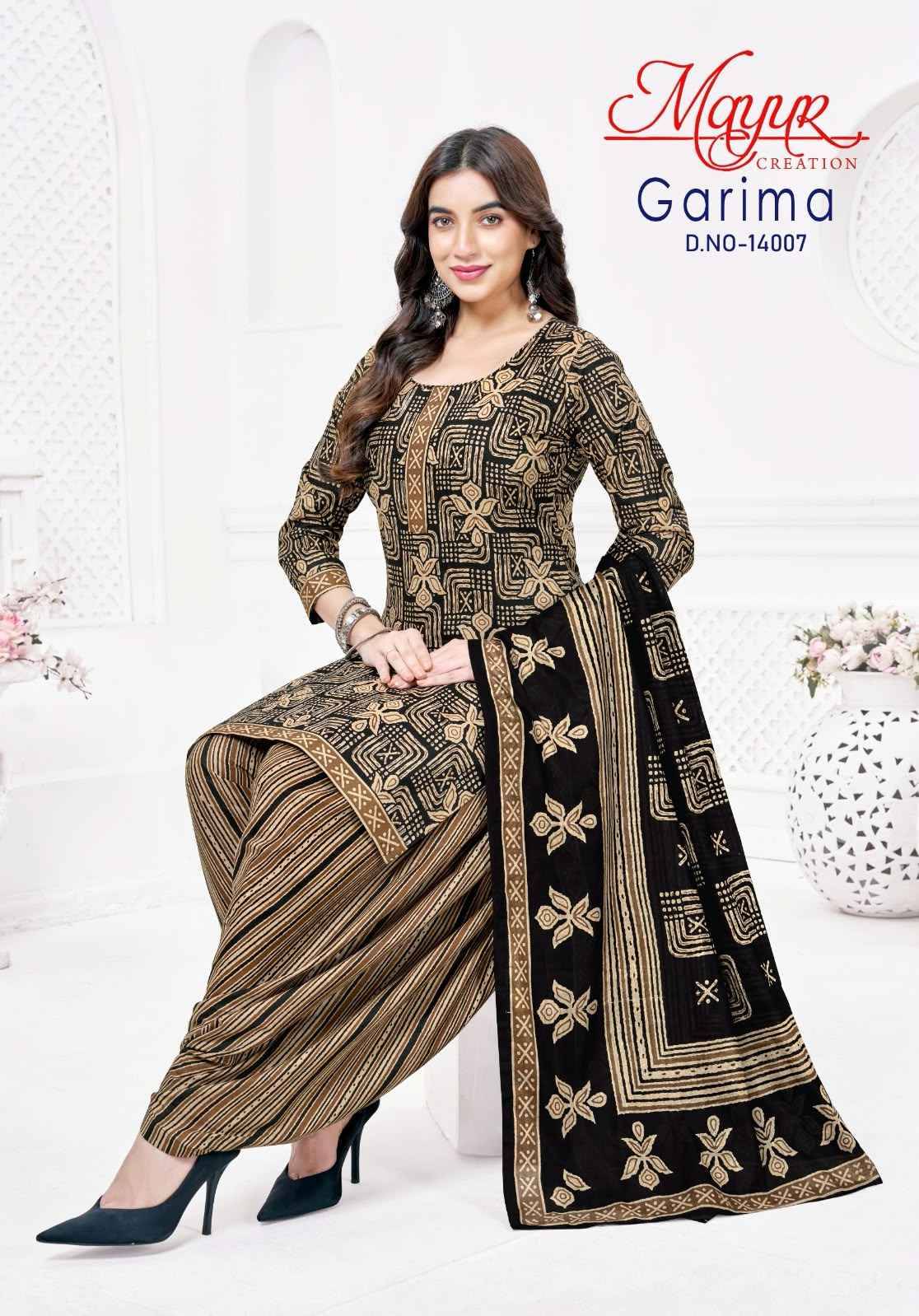Mayur Creation Garima Vol 14 Readymade Cotton Dress 10 pcs Catalog