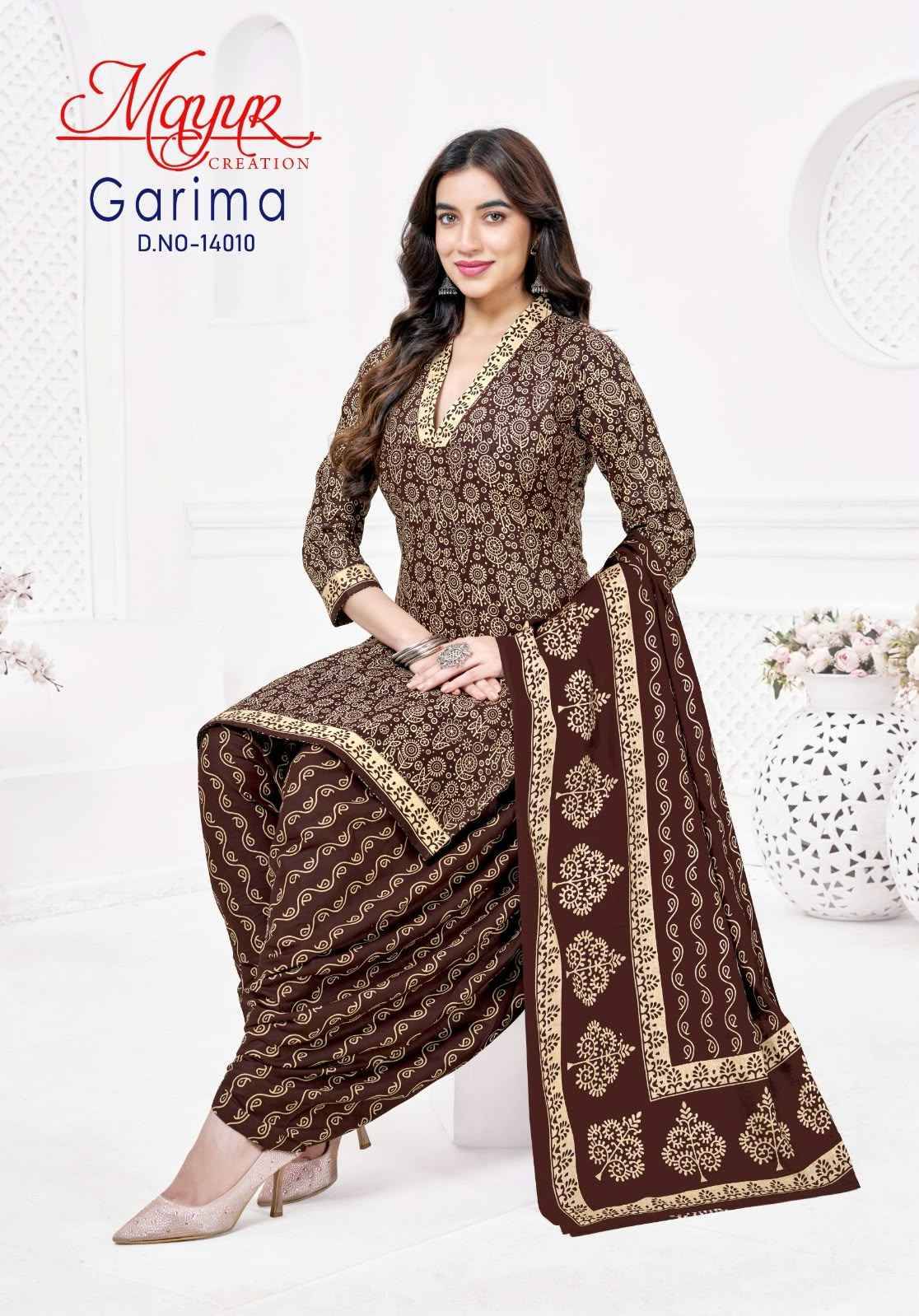 Mayur Creation Garima Vol 14 Readymade Cotton Dress 10 pcs Catalog
