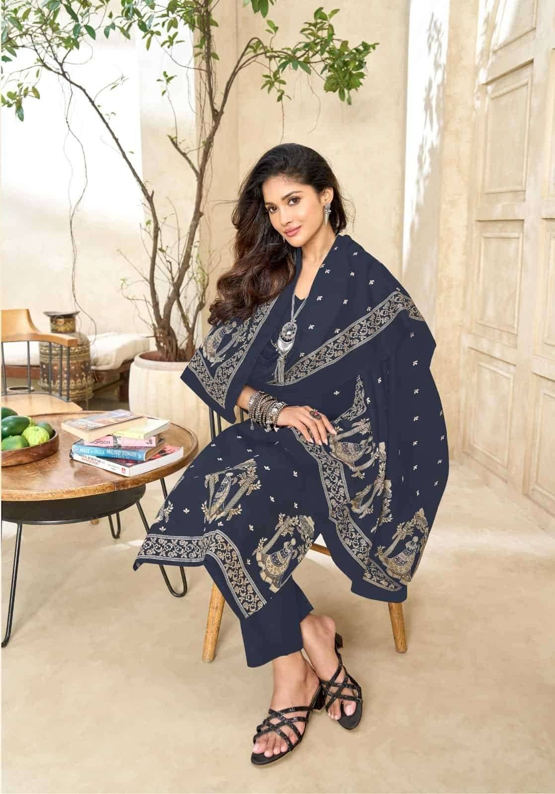 Mayur Khushi Vol 85 Pure Cotton Dress Material 24 Pcs Catalog