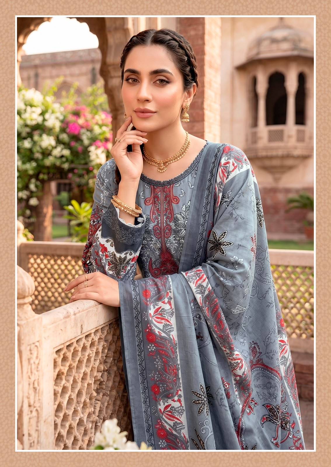 Nafisa saniya Vol 8 Karachi Mix Cotton Dress material 6 Pcs Catalog