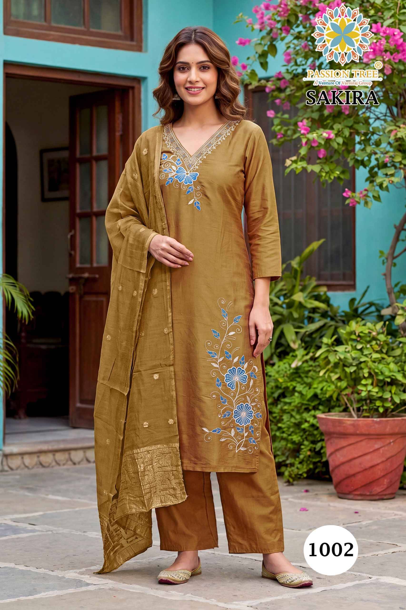 Passion Tree Sakira Vol 1 Roman Silk Kurti Combo 6 pcs Catalog | Wholesale Market Surat 