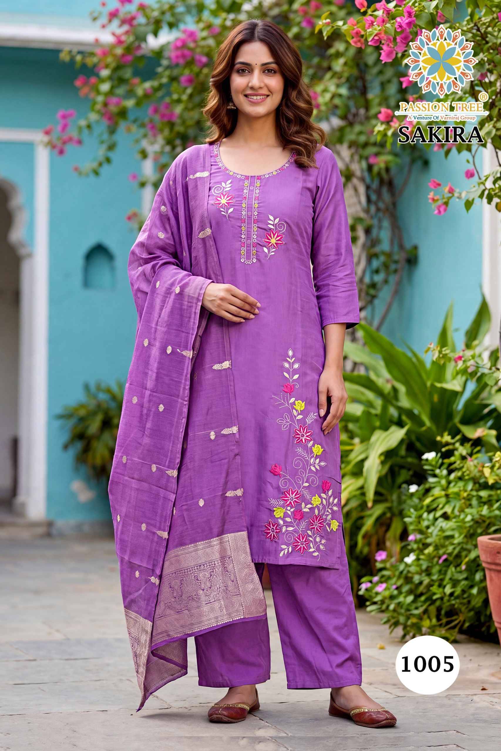 Passion Tree Sakira Vol 1 Roman Silk Kurti Combo 6 pcs Catalog | Wholesale Market Surat 