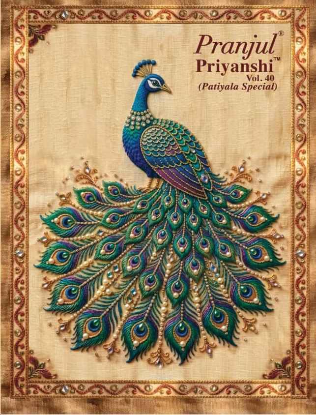 Pranjul Priyanshi Vol 40 Cotton Dress Material 36 pcs Catalog | Surat Wholesale Market