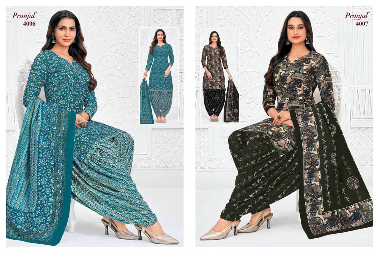 Pranjul Priyanshi Vol 40 Cotton Dress Material 36 pcs Catalog | Surat Wholesale Market