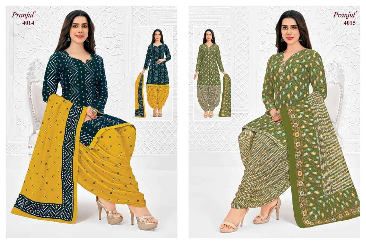 Pranjul Priyanshi Vol 40 Cotton Dress Material 36 pcs Catalog | Surat Wholesale Market